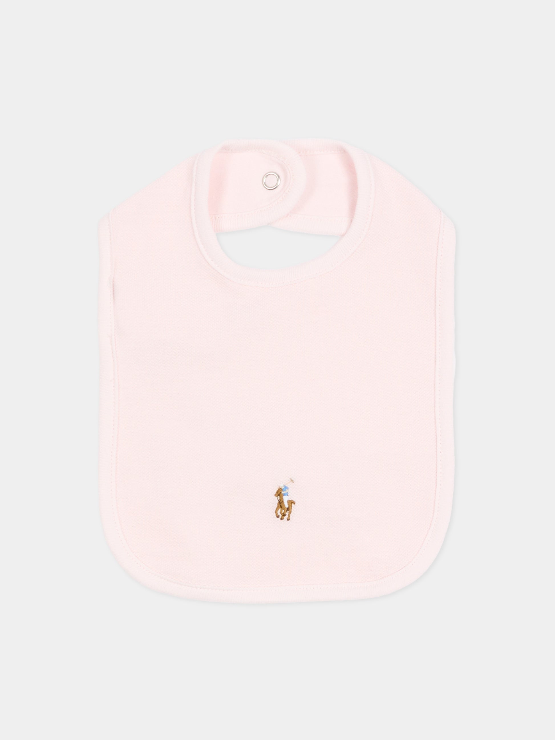 Set body rosa per neonata con cavallino,Ralph Lauren Kids,981613001