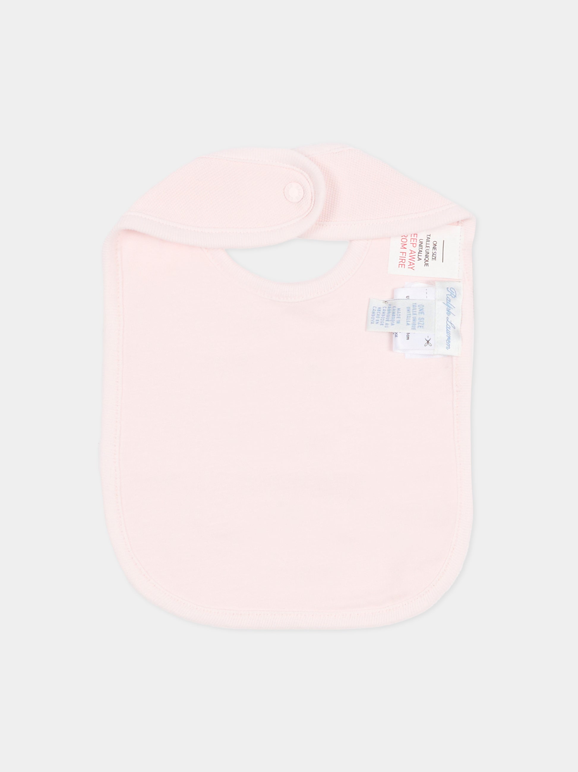 Set body rosa per neonata con cavallino,Ralph Lauren Kids,981613001