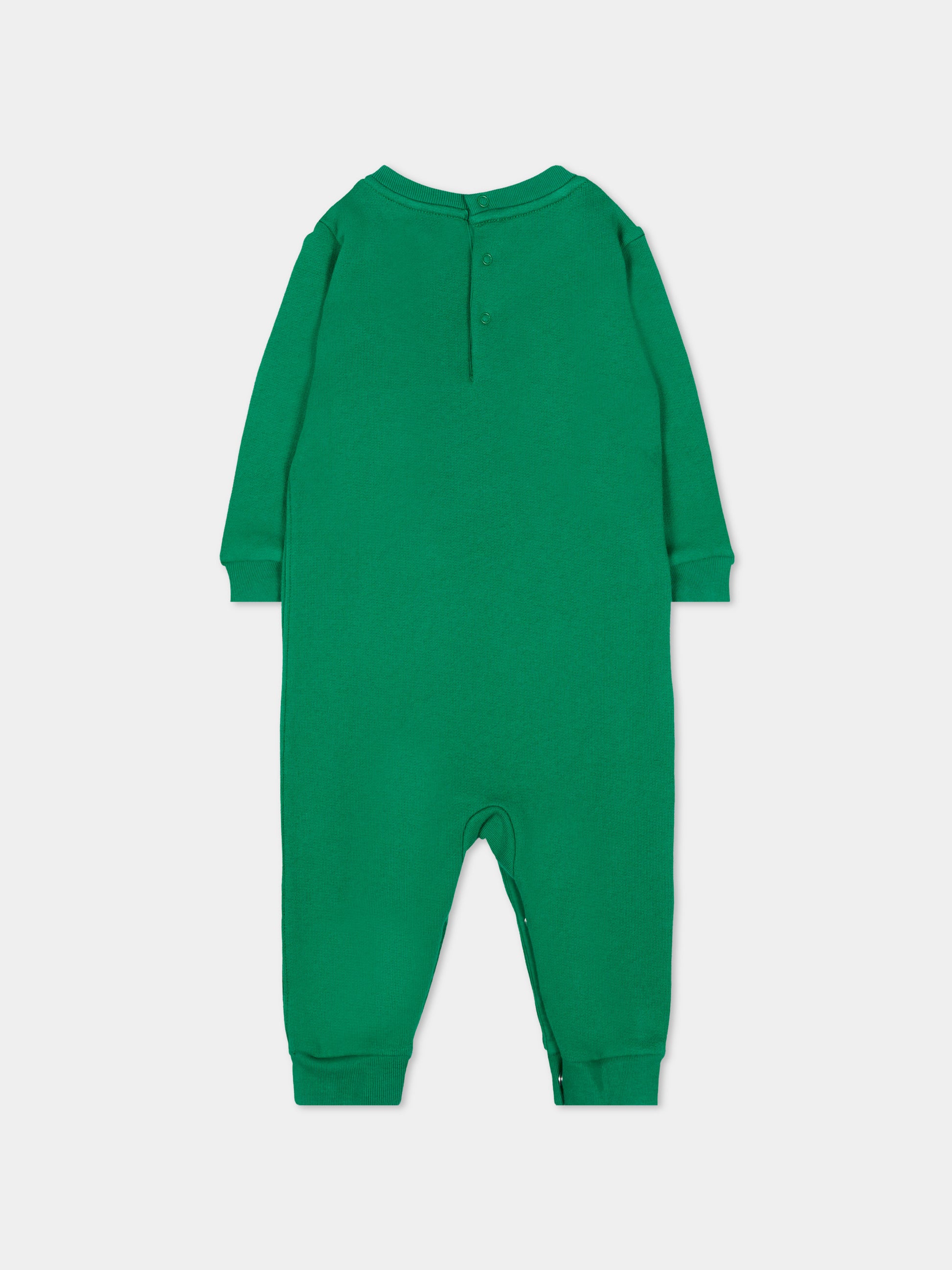 Tutina verde per neonato con Polo Bear,Ralph Lauren Kids,A98933001