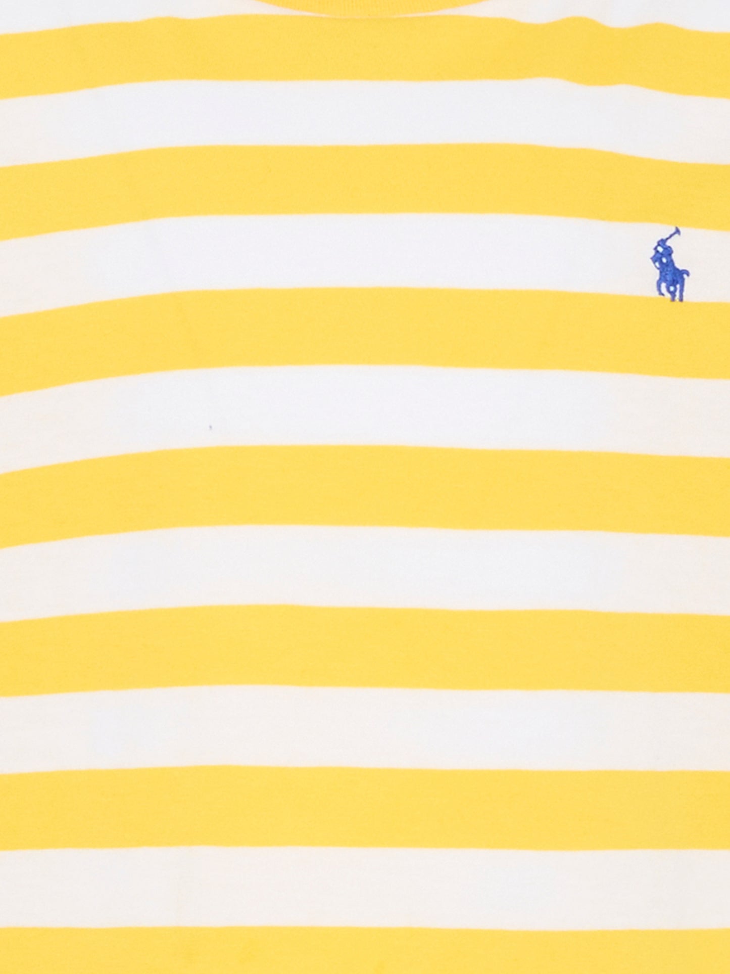 T-shirt gialla per bambini con cavallino,Ralph Lauren Kids,A95726003