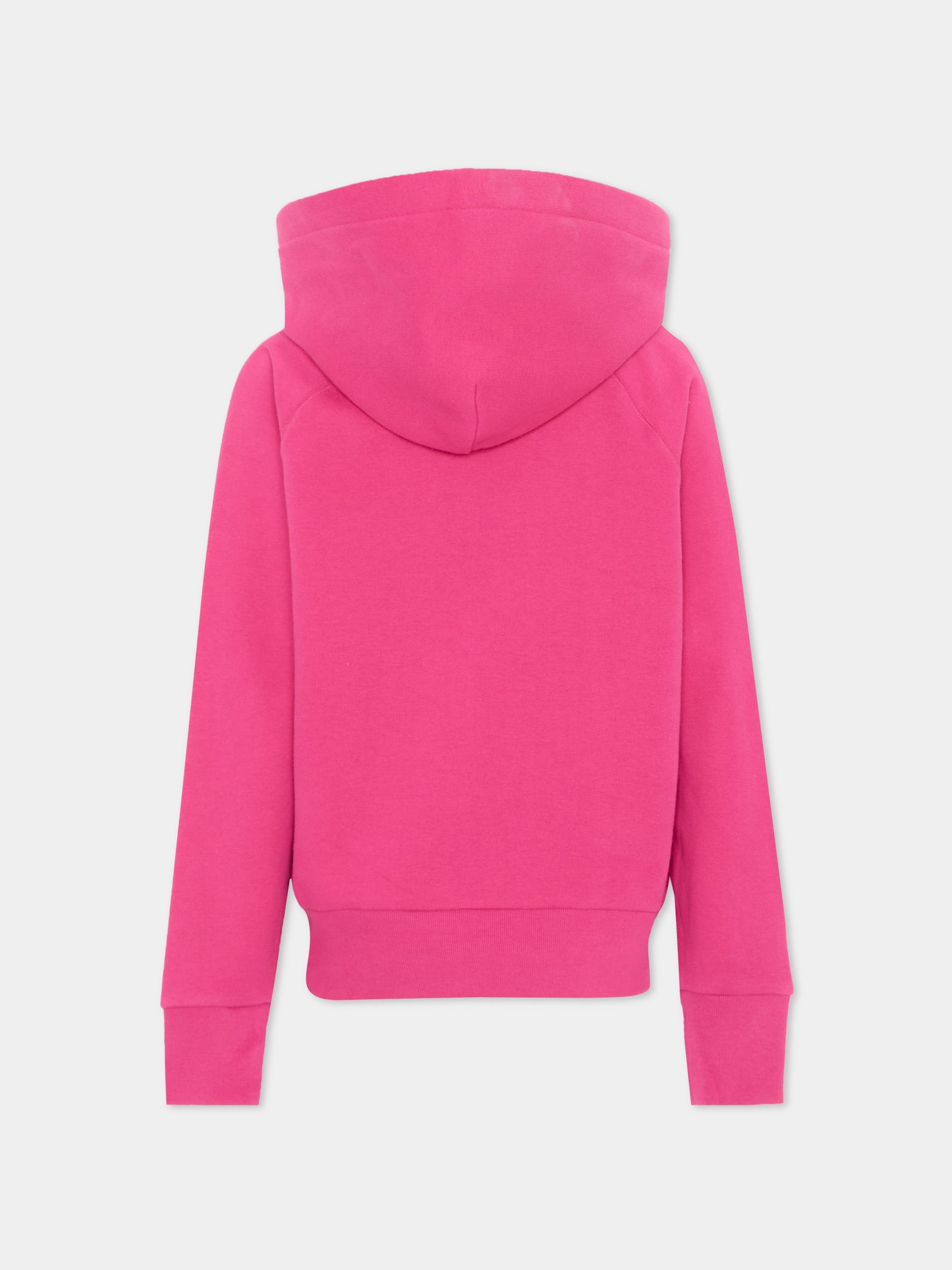 Felpa fucsia per bambina con Polo Pony,Ralph Lauren Kids,A95936002