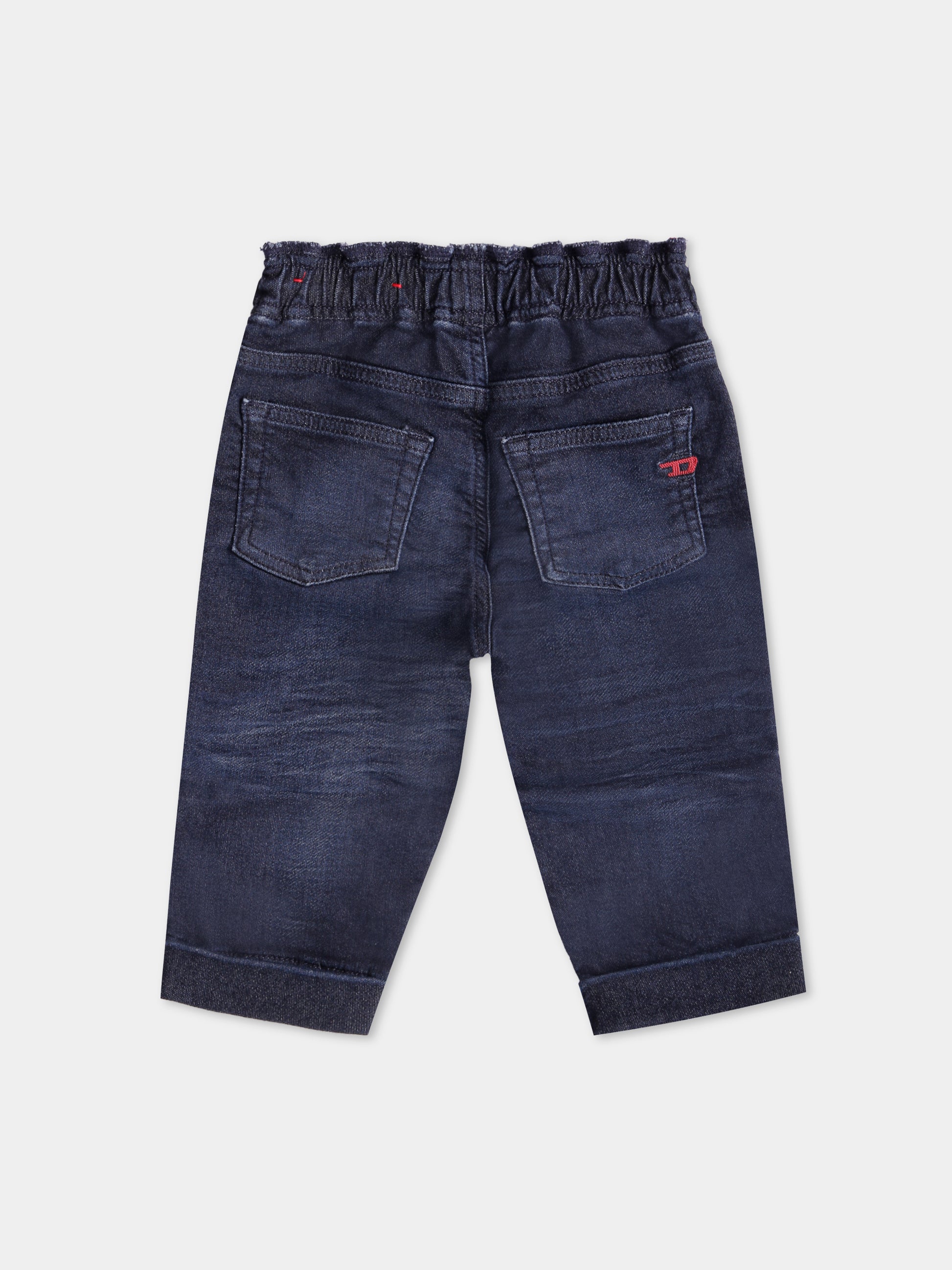 Jeans denim per neonato con logo,Diesel,K00311 KXBLZ K01