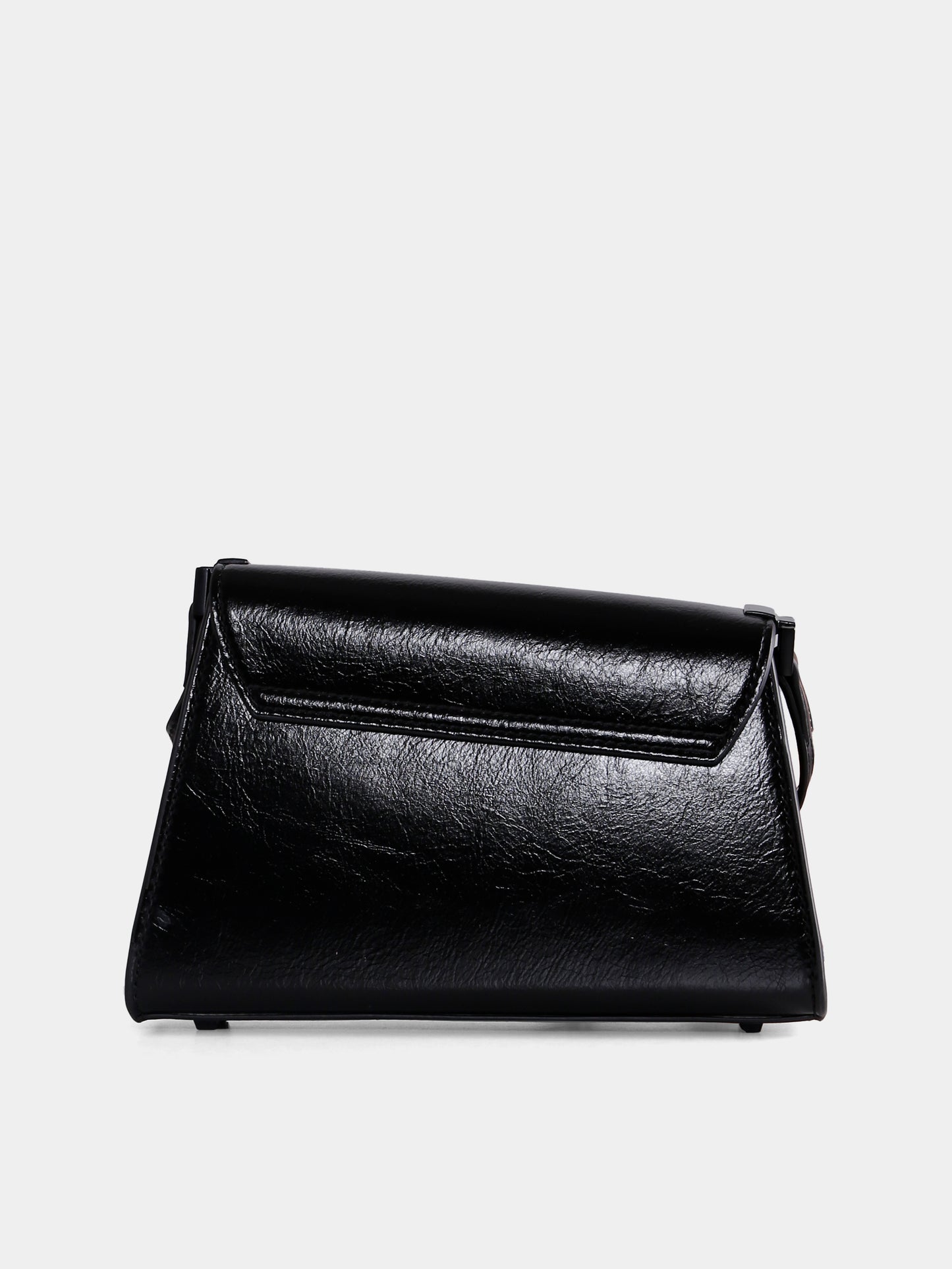 Borsa nera per bambina con logo,N°21 Kids,N21A32 N0246 0N900