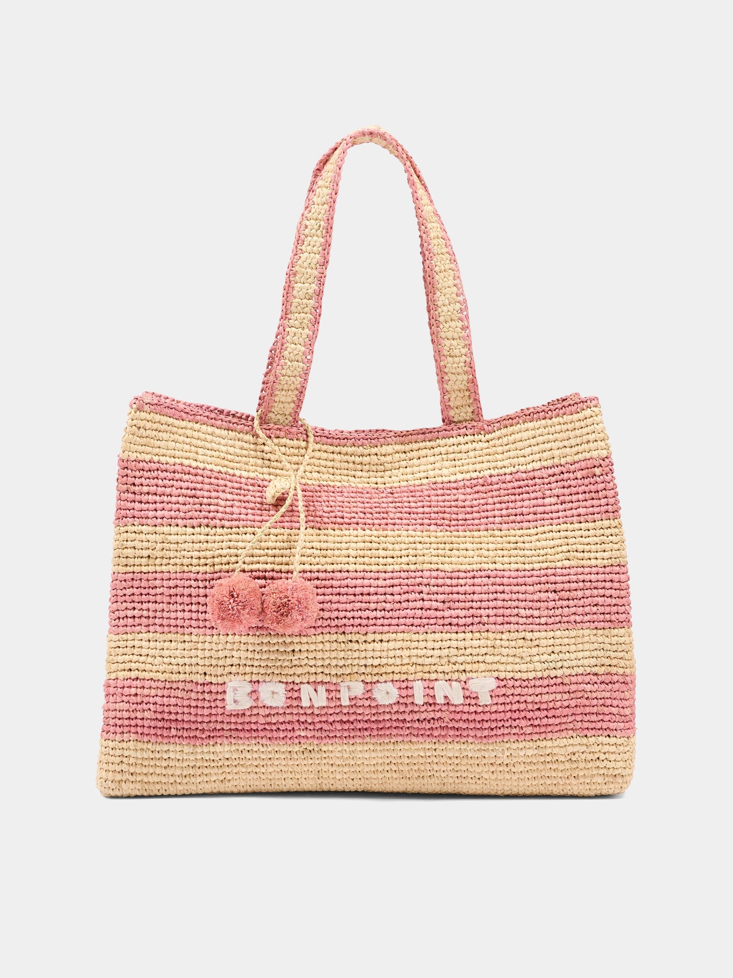 Borsa beige per bambina con logo,Bonpoint,C06GBAW00001 221