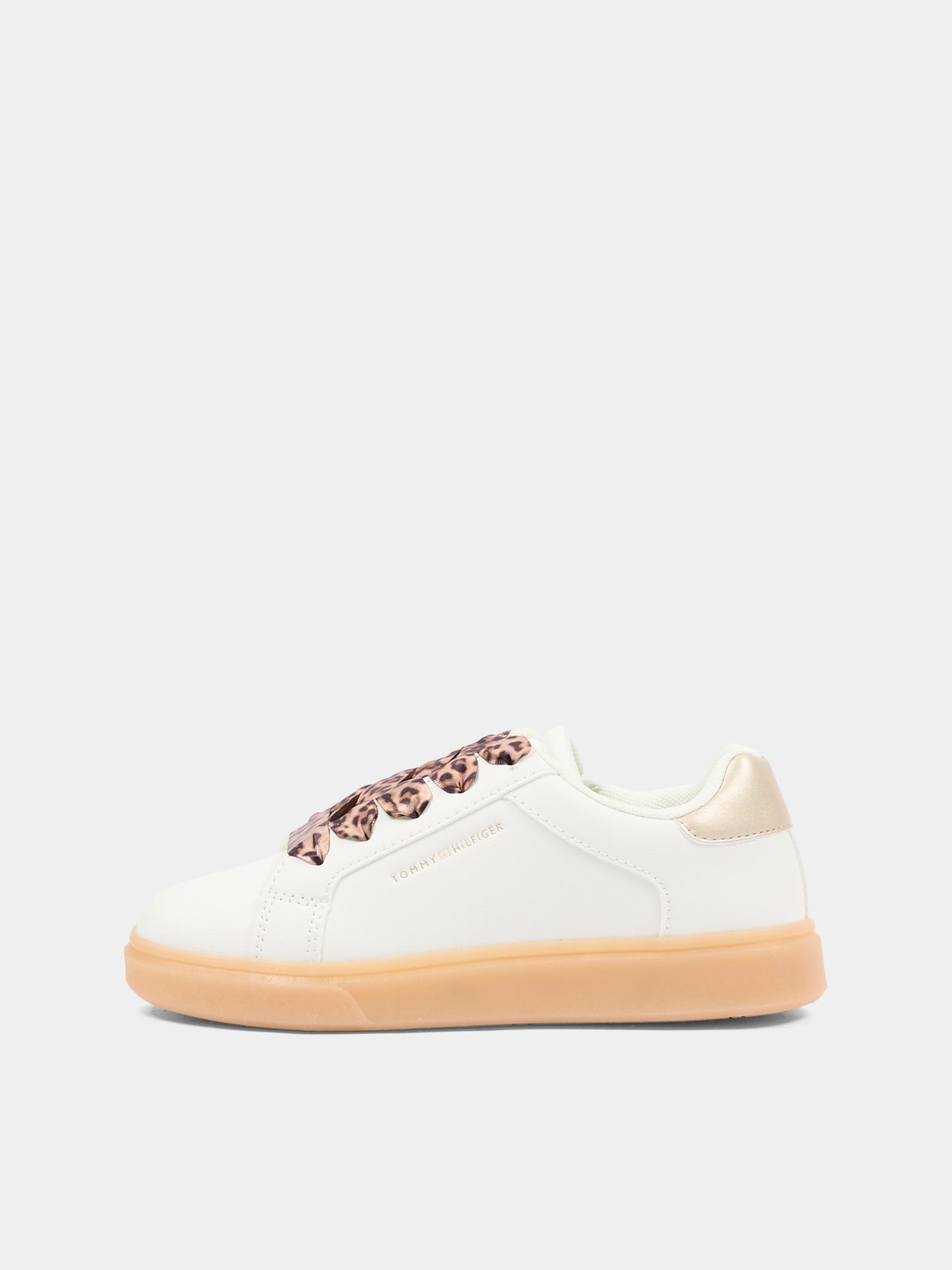 Sneakers avorio per neonata e bambina,Tommy Hilfiger Junior,T1A9 34230 1355X024