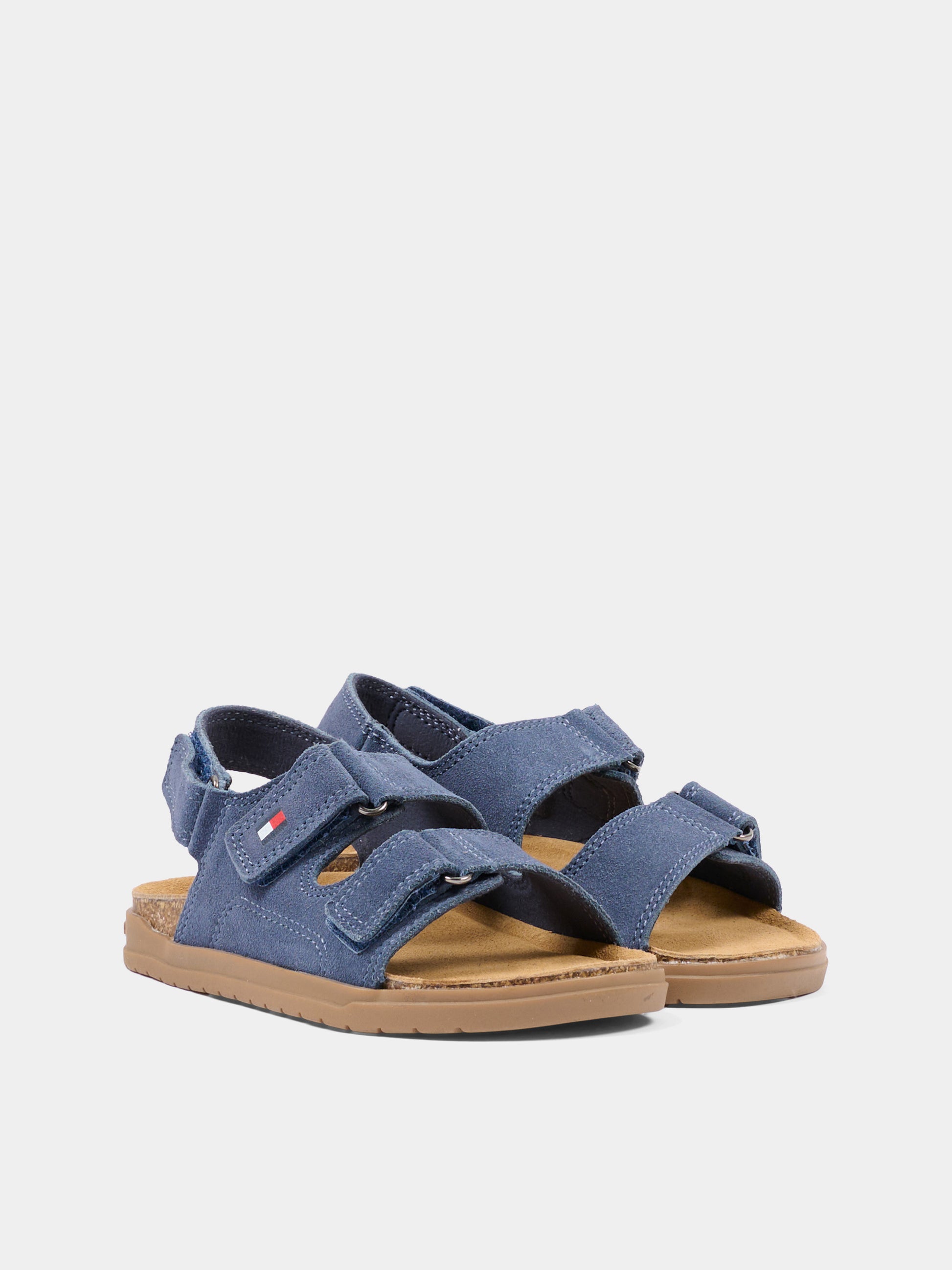 Sandali blu per bambino con logo,Tommy Hilfiger Junior,T3X2 34394 1899806