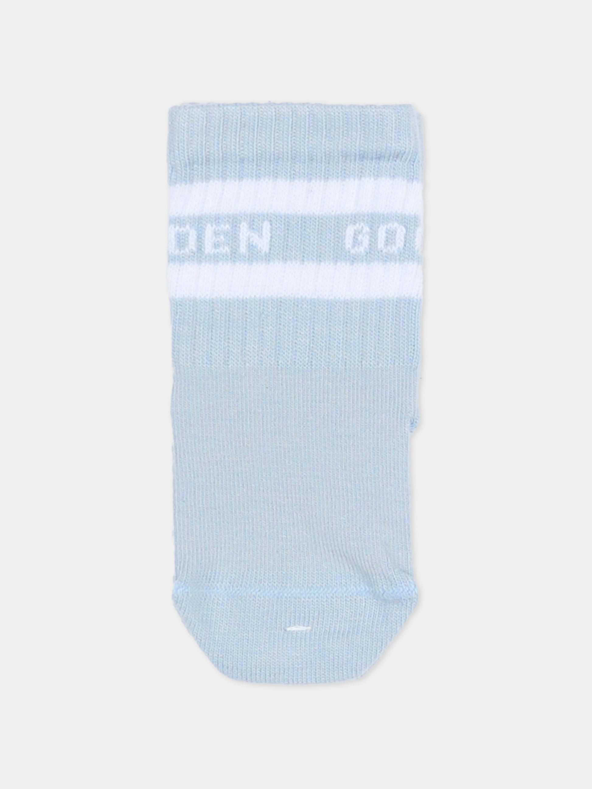 Set sneakers bianco per neonato con stella,Golden Goose,GIF00534 F007129 11409