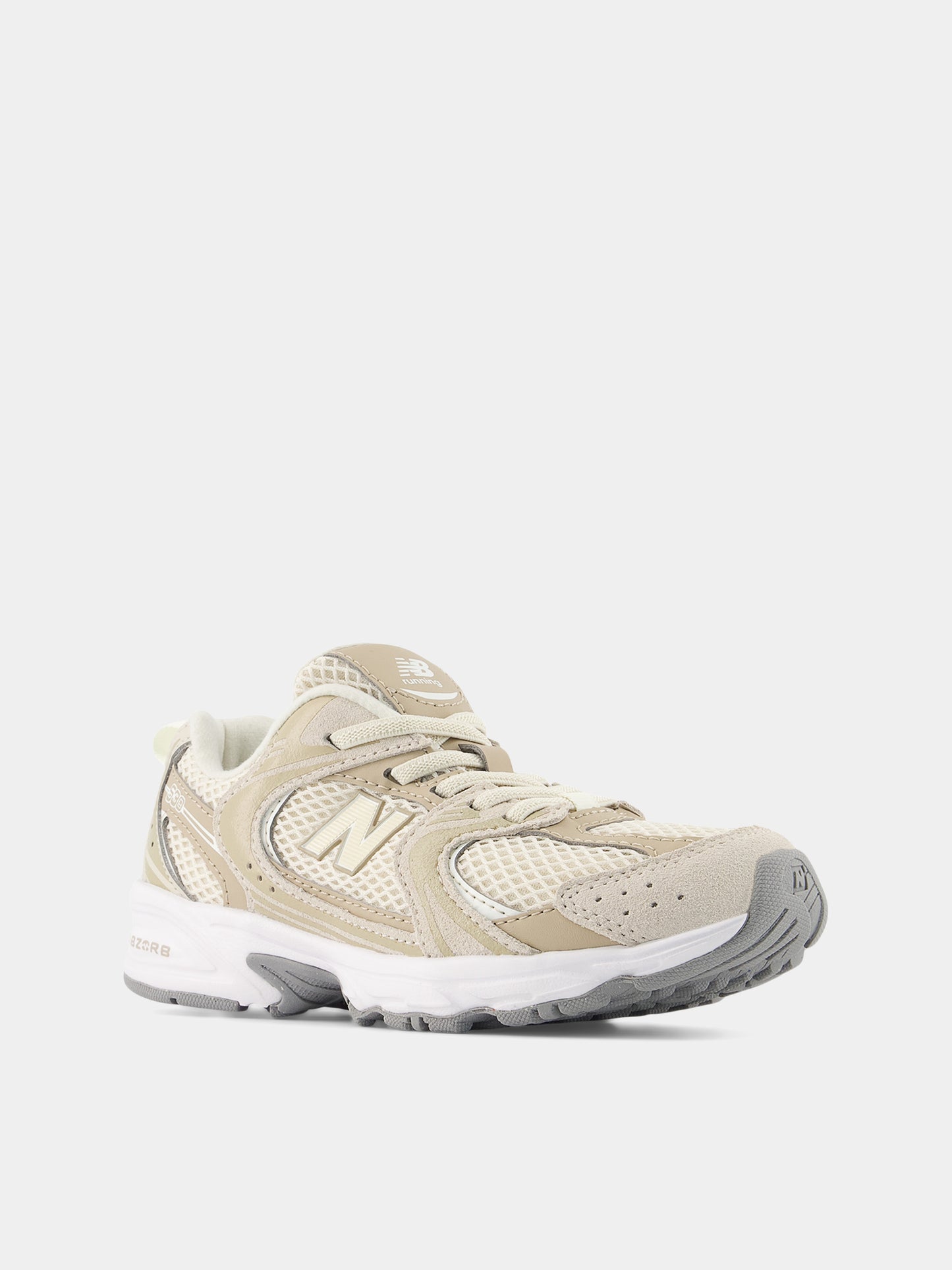 Sneaker beige 530 Bungee Lace per bambini,New Balance,P5305C7