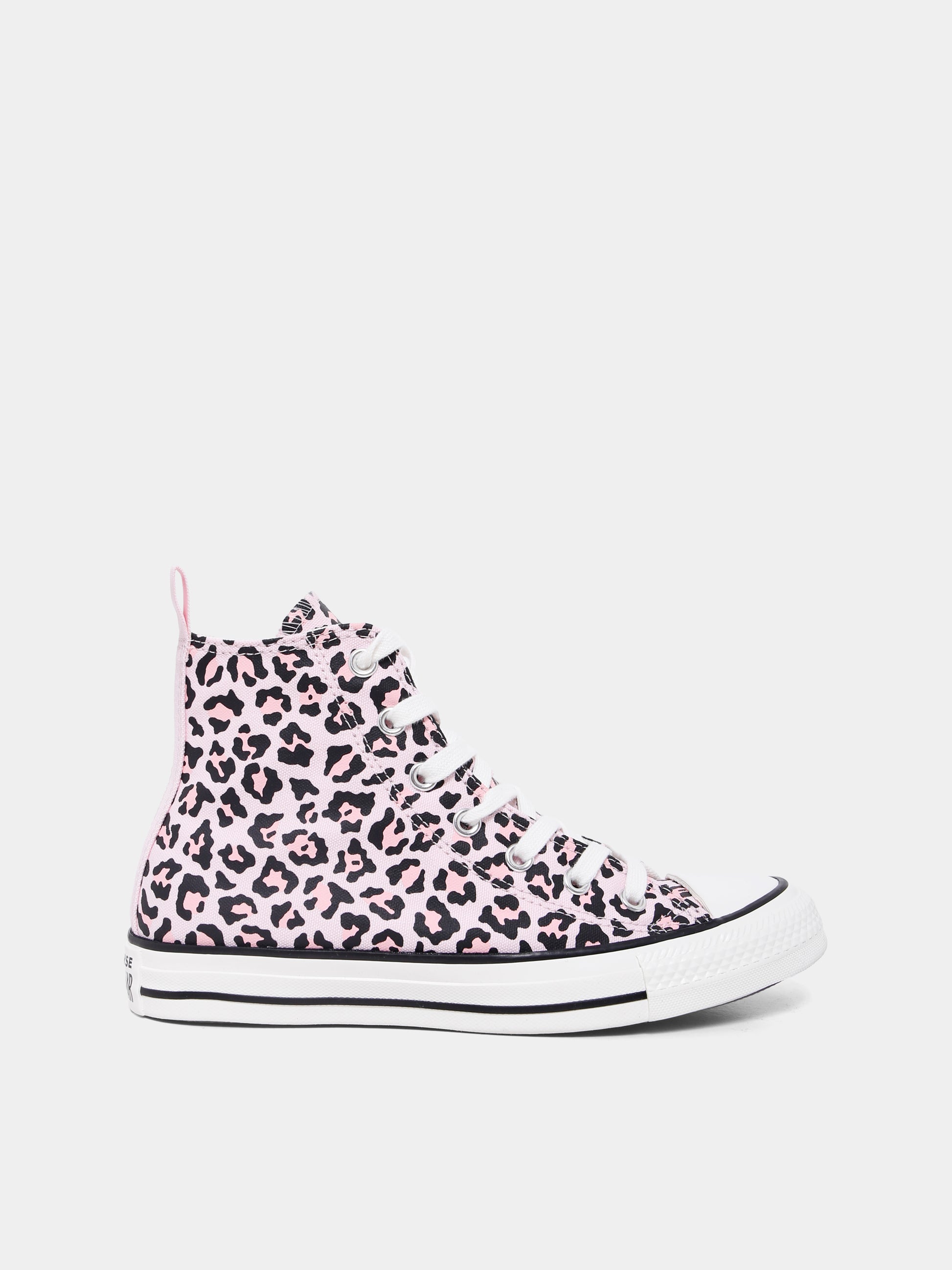 Sneakers Chuck Taylor All Star rosa per bambina con stampa leopardata,Converse,A15813C