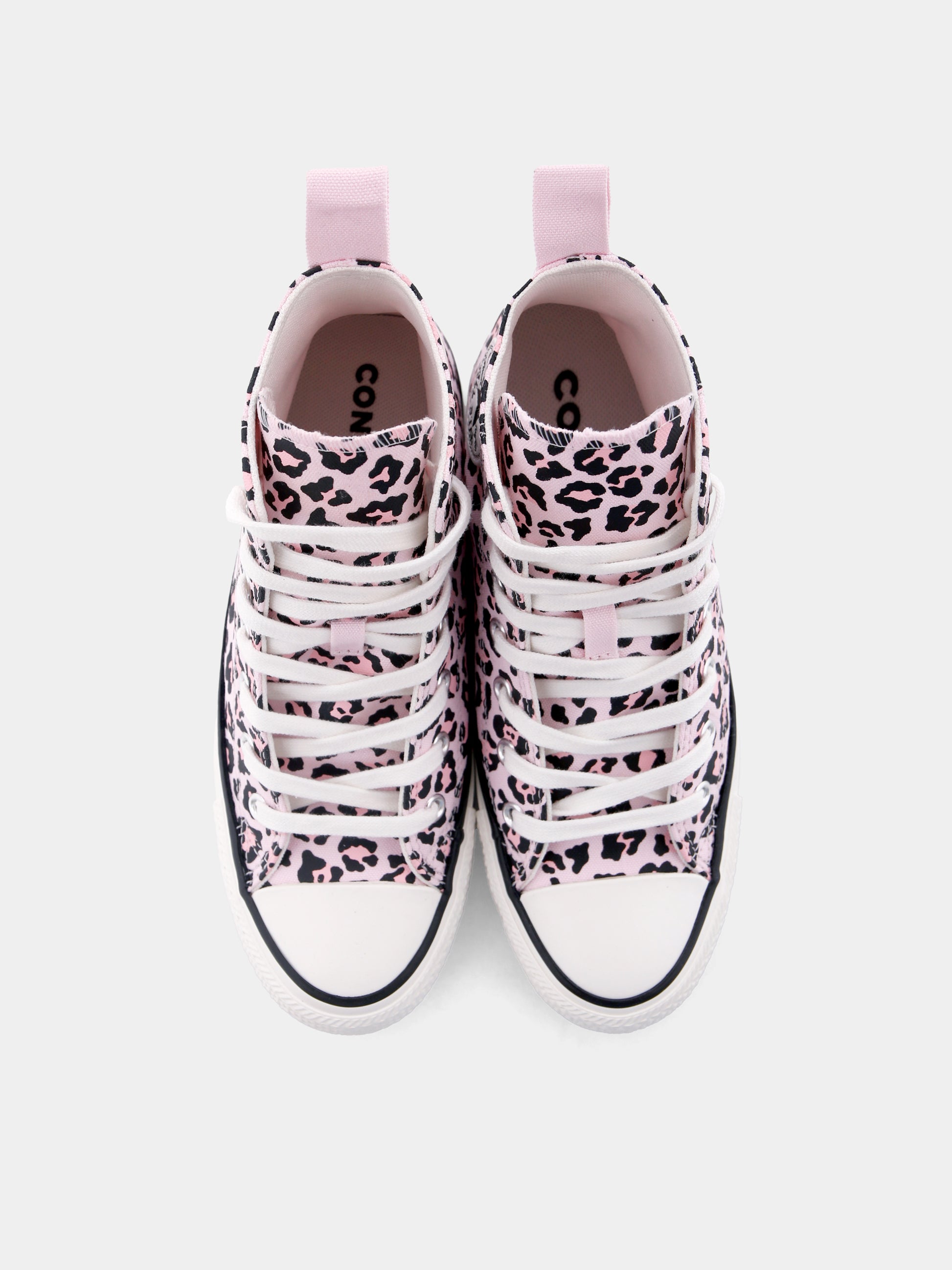 Sneakers Chuck Taylor All Star rosa per bambina con stampa leopardata,Converse,A15813C