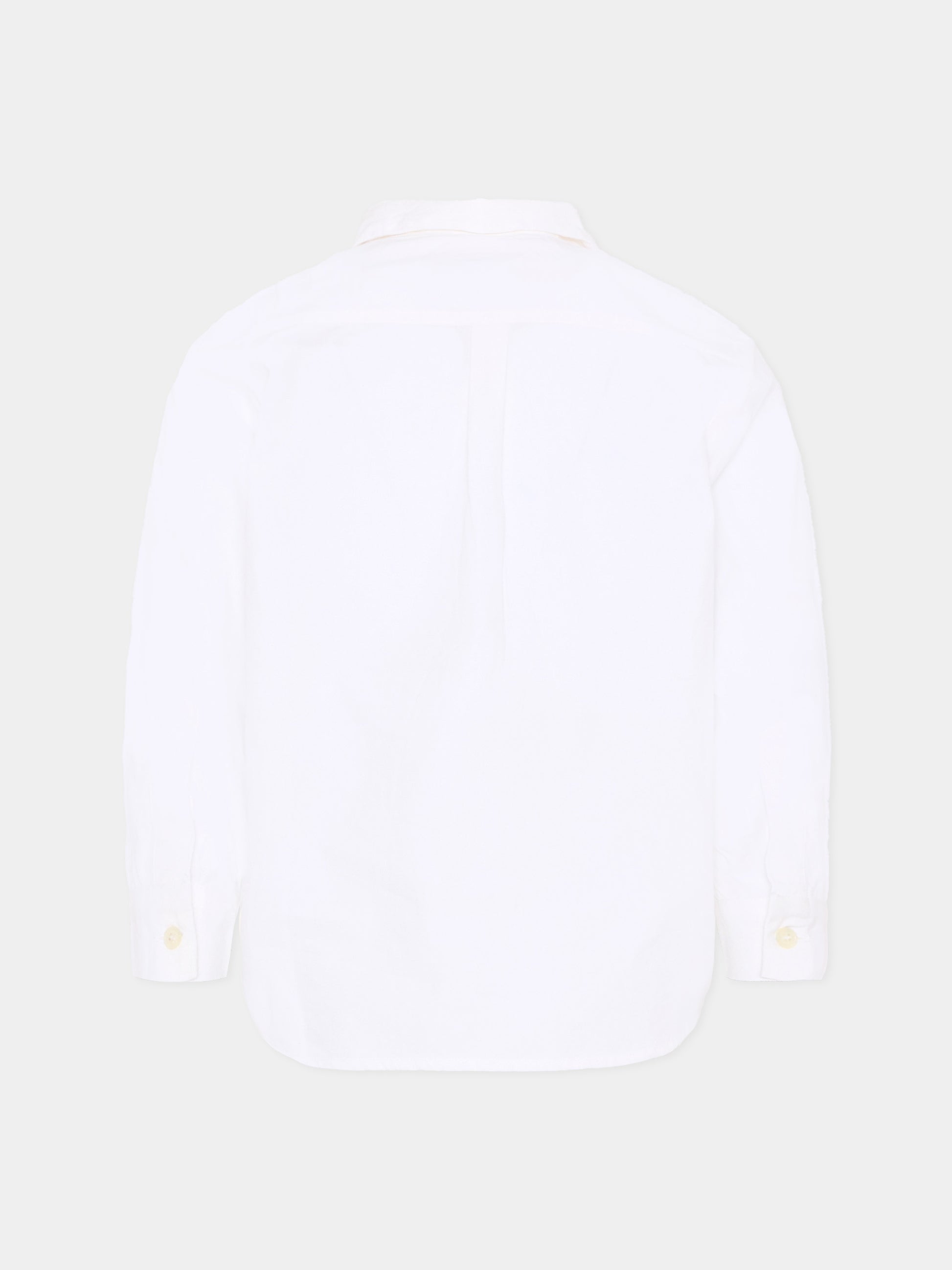 Camicia bianca per bambina con logo,Max&co,MX0210 MX077 MX100