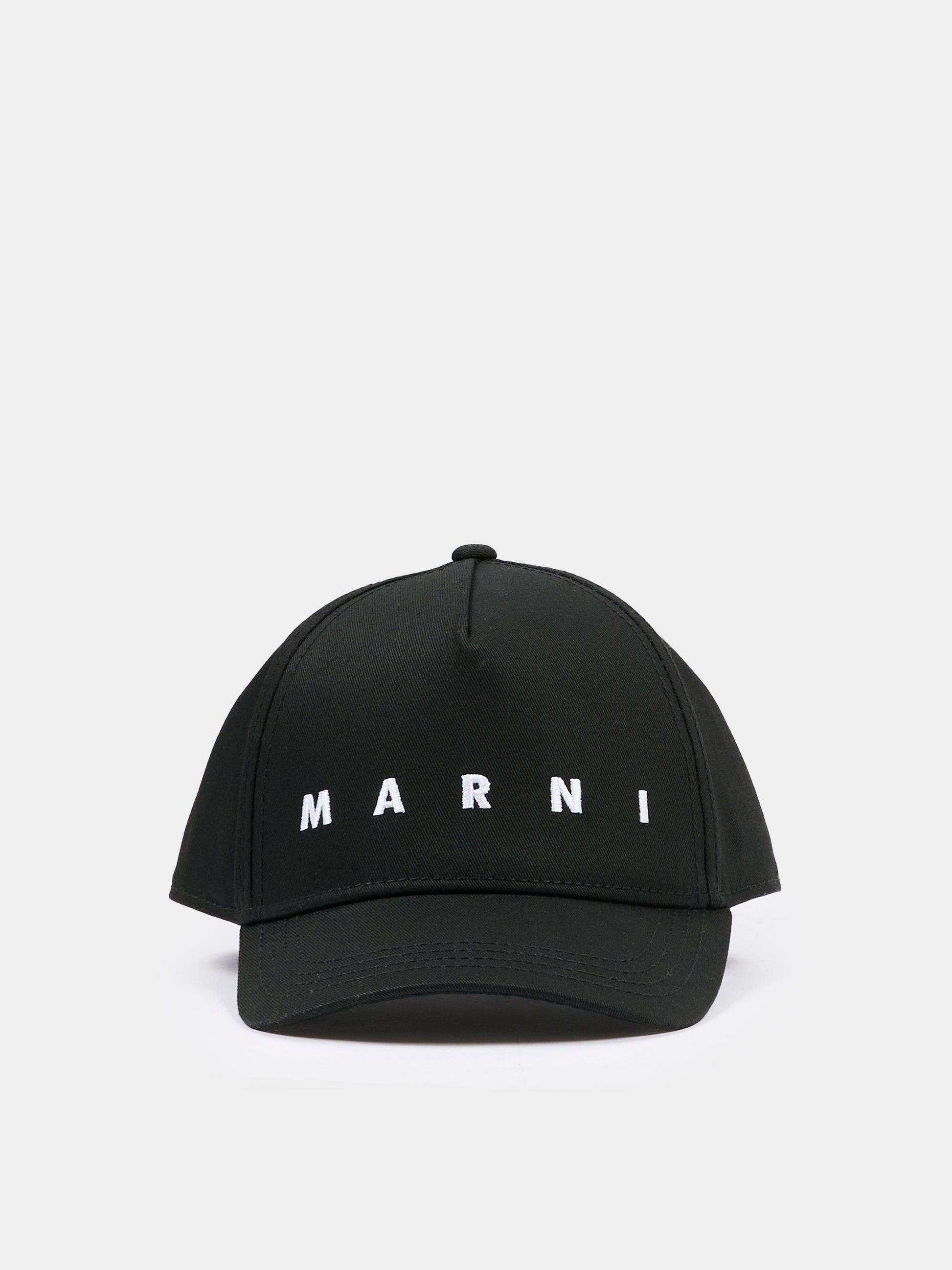 Cappello nero per bambini con logo,Marni Kids,M01630 M00J2 0MC13