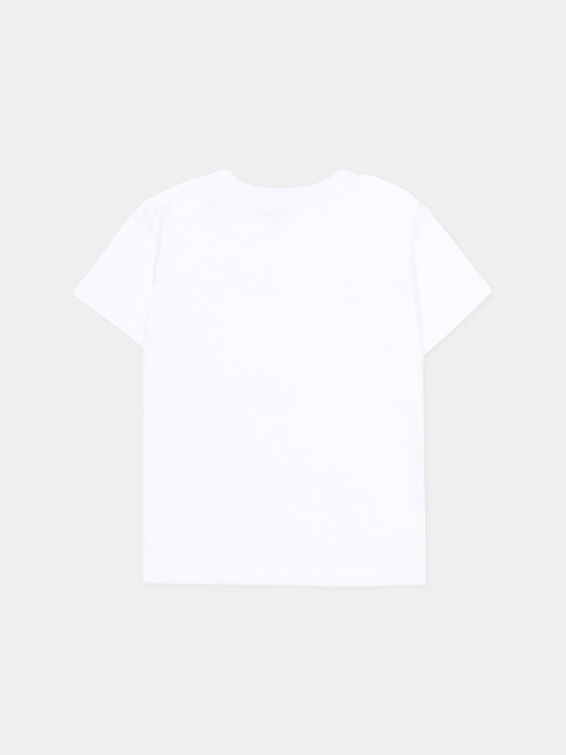 T-shirt bianca per neonati con logo,Marni Kids,M01785 M00RF 0M100