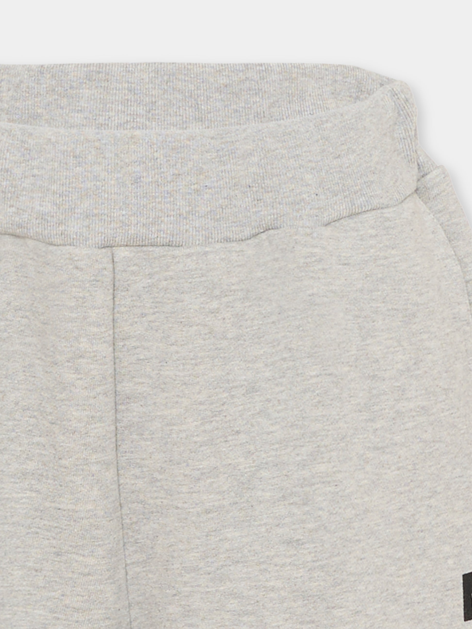 Shorts grigi per bambini con logo,Marni Kids,M01823 M00V0 0M903