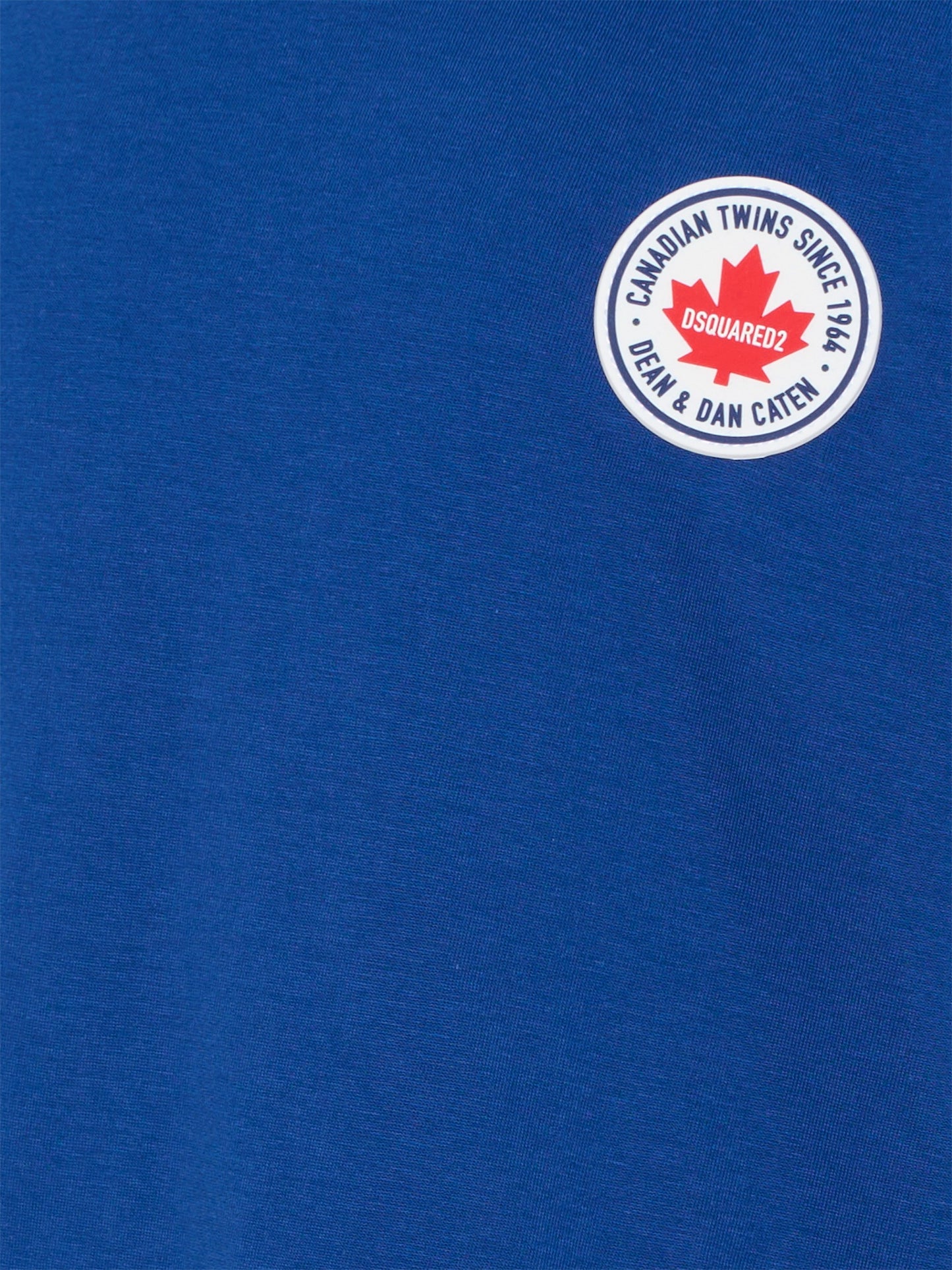 T-shirt blu per bambino con logo,Dsquared2,DQ3162 D004G DQ865