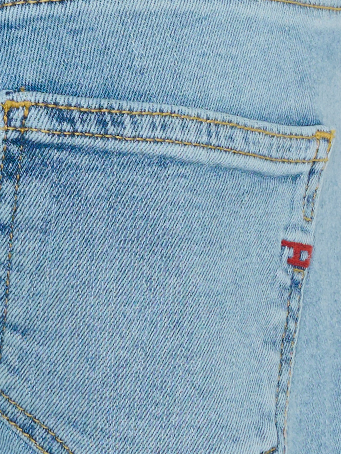 Jeans denim per bambina con logo,Diesel,J00801 KXBSX K01