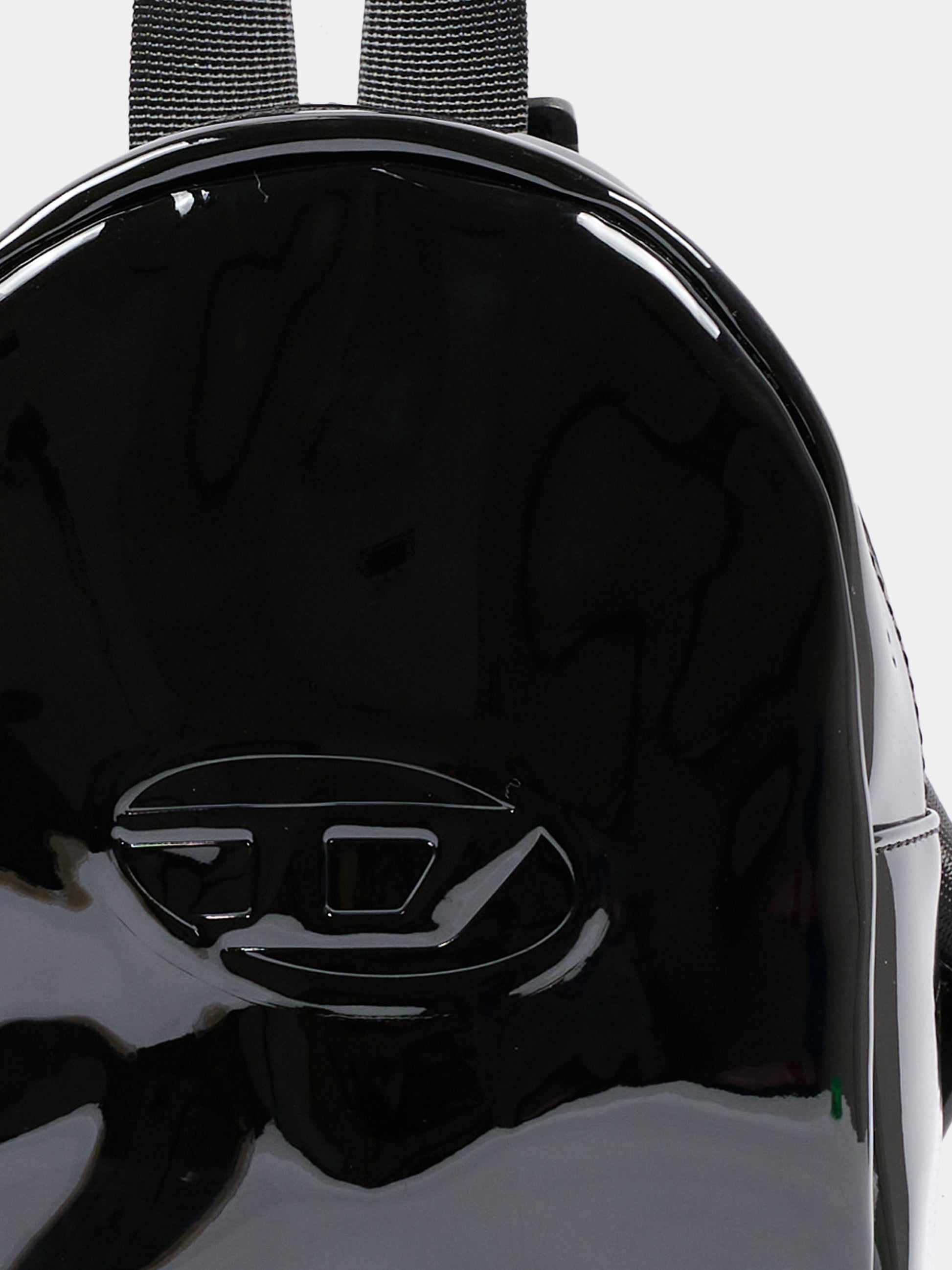 Zaino nero per bambina con logo,Diesel,J02751 KXBQ6 K900