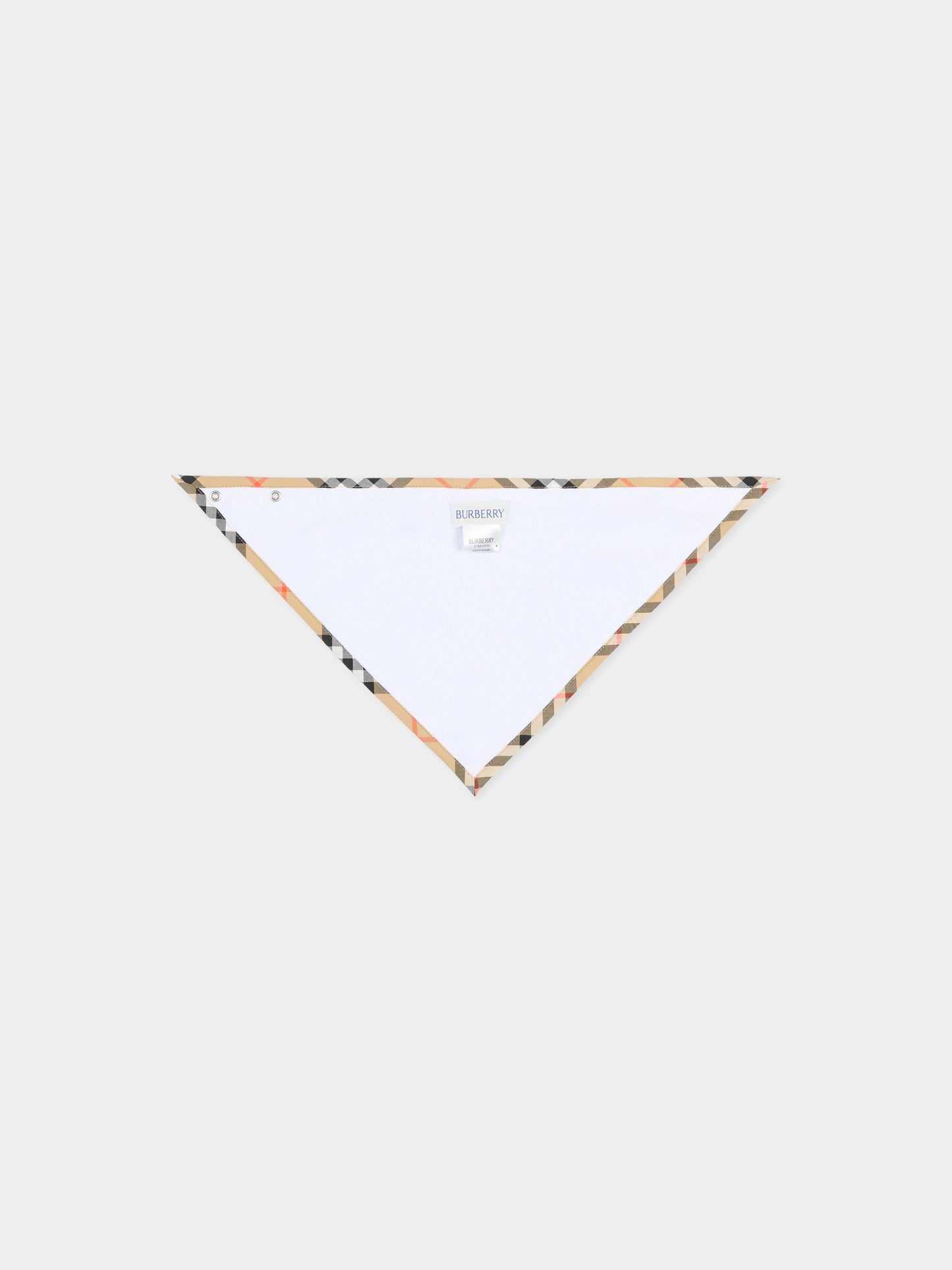 Set tutina celeste per neonato con check vintage