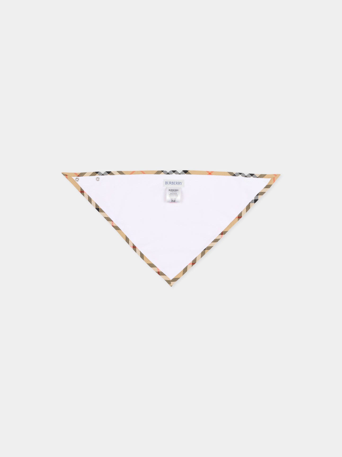 Set tutina rosa per neonata con check vintage,Burberry Kids,8119822 A1439