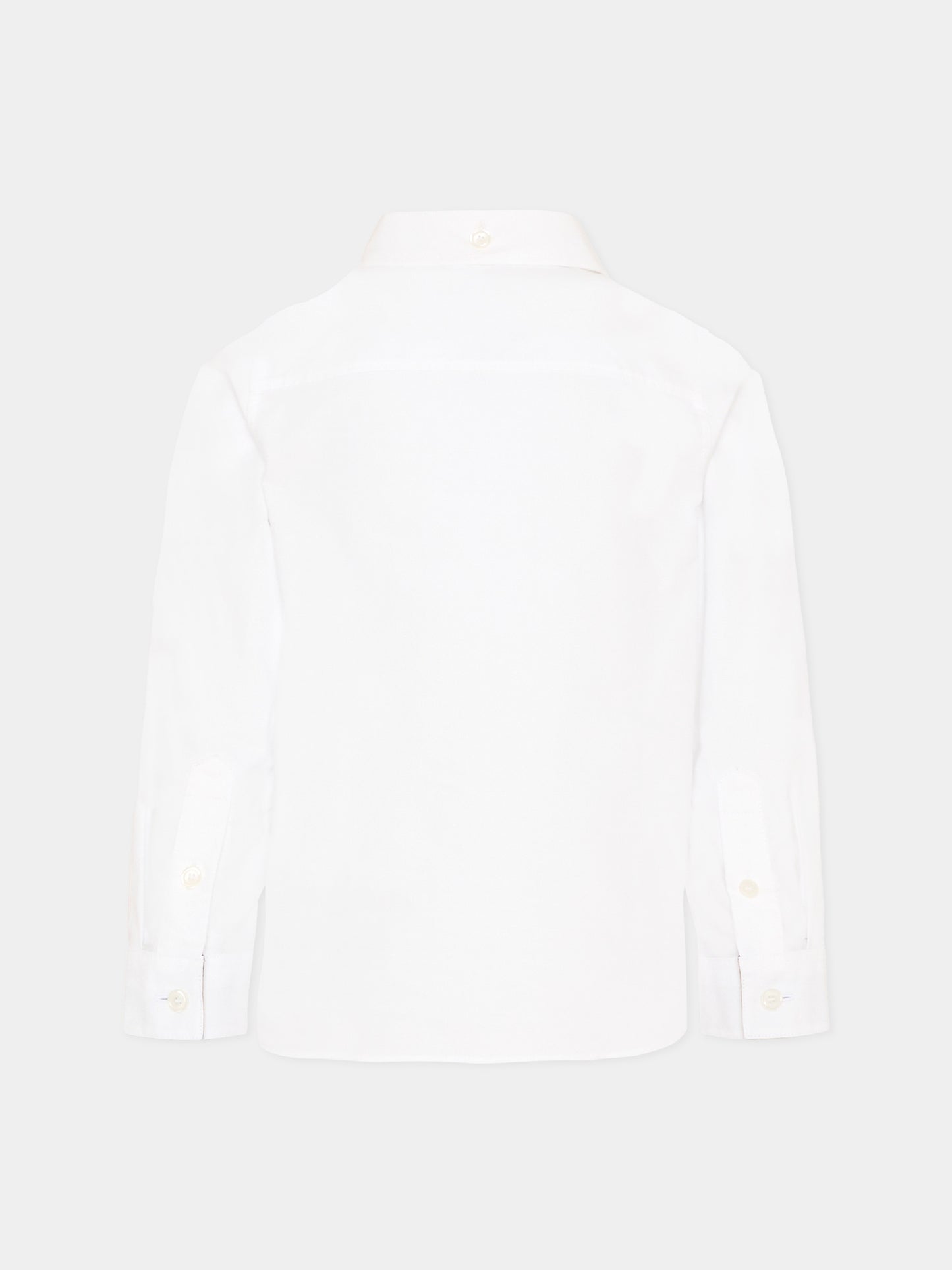 Camicia bianca per bambino,Burberry Kids,8117168 A1464