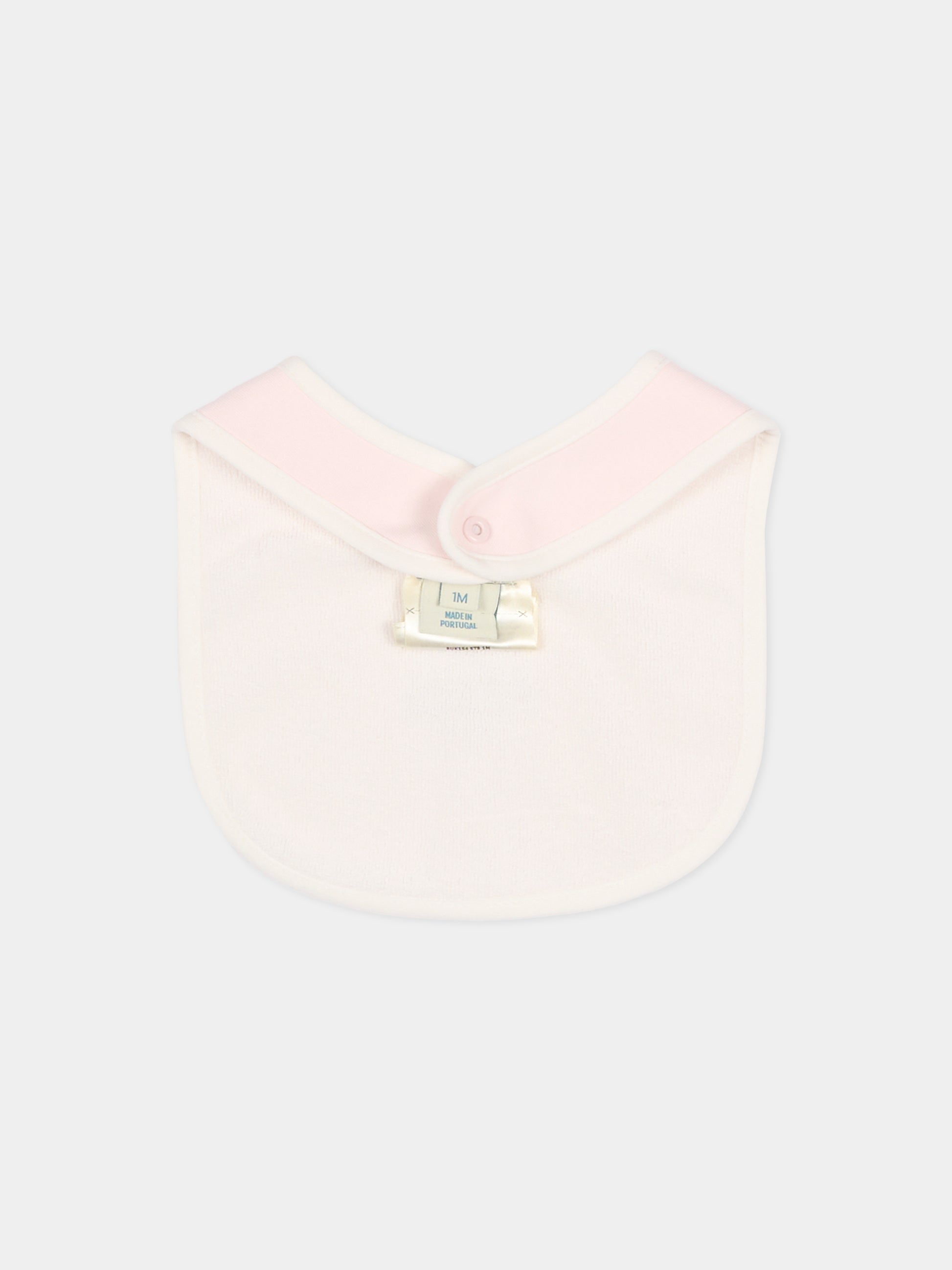 Set tutina rosa per neonata con logo ricamato,Fendi Kids,BUK154 ST8 F0C11