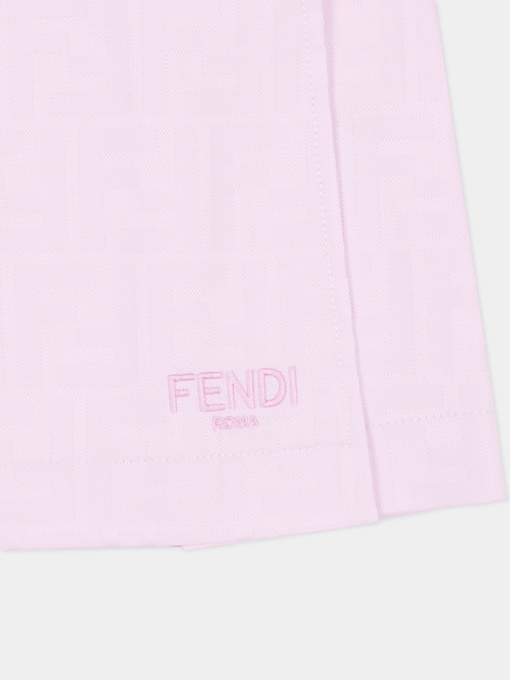 Gonna lilla per neonata con FF,Fendi Kids,BFE054 AS64 F0F5U
