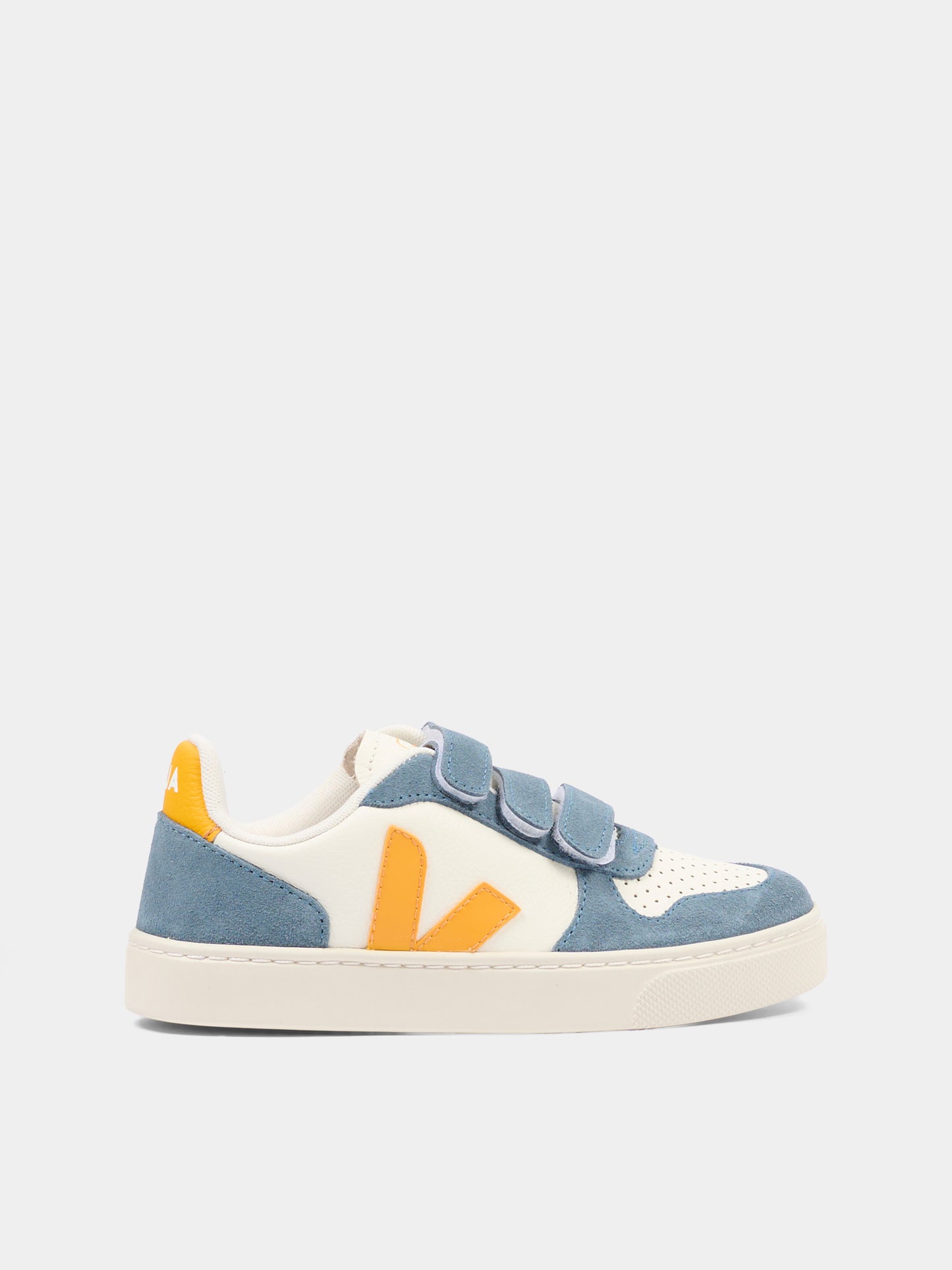 Sneakers V-10 multicolor per bambino con logo,Veja,CV0521507C