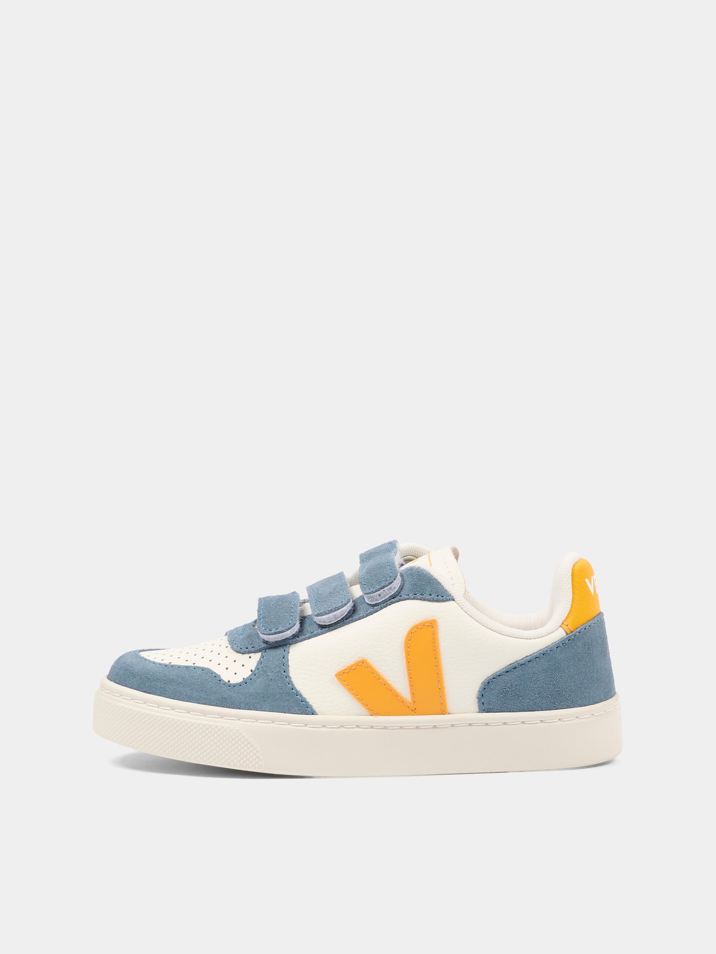 Sneakers V-10 multicolor per bambino con logo,Veja,CV0521507C