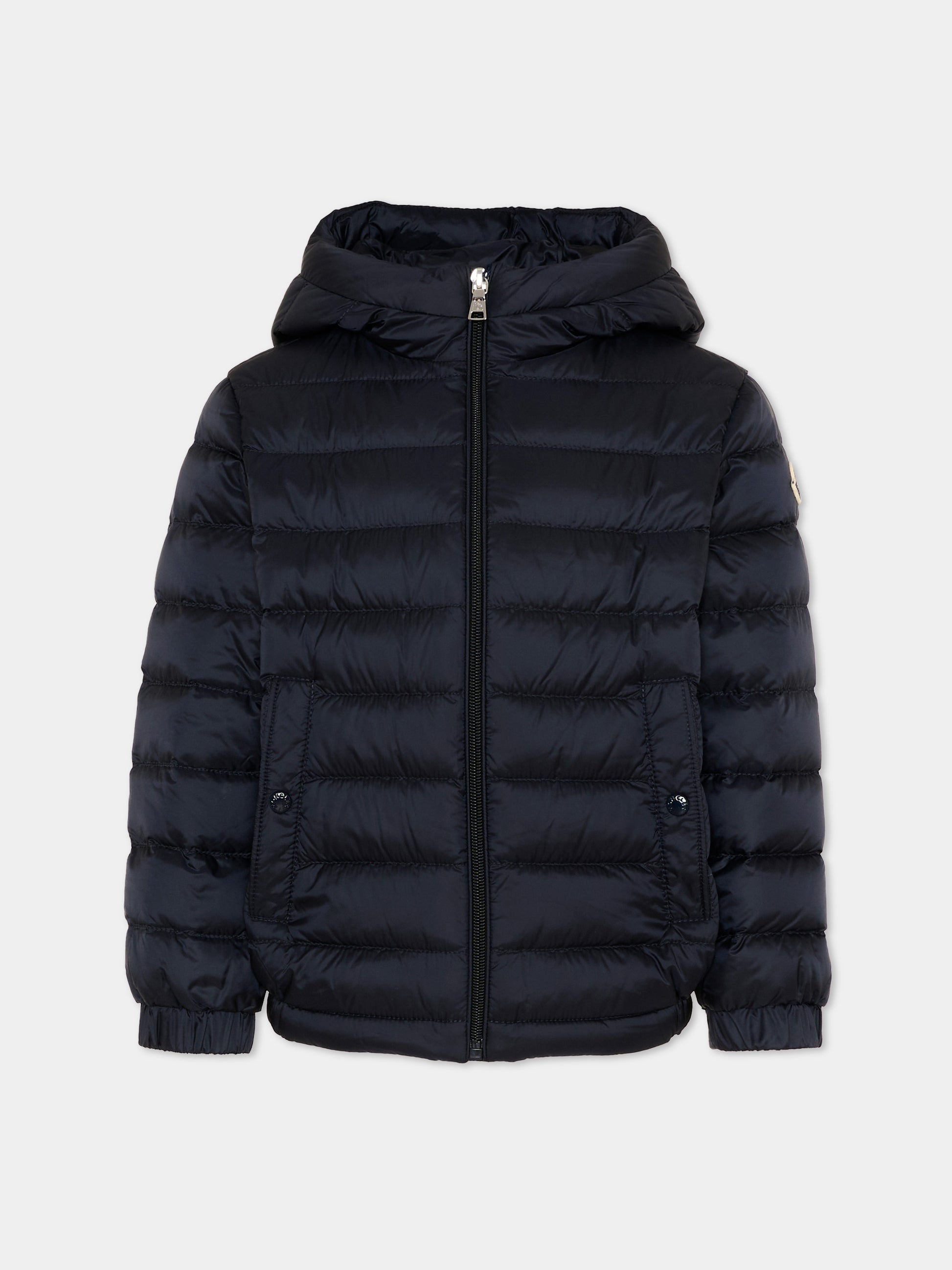 Piumino Dilar blu per bambini con logo,Moncler Kids,L1954 1A00002 597YF 778