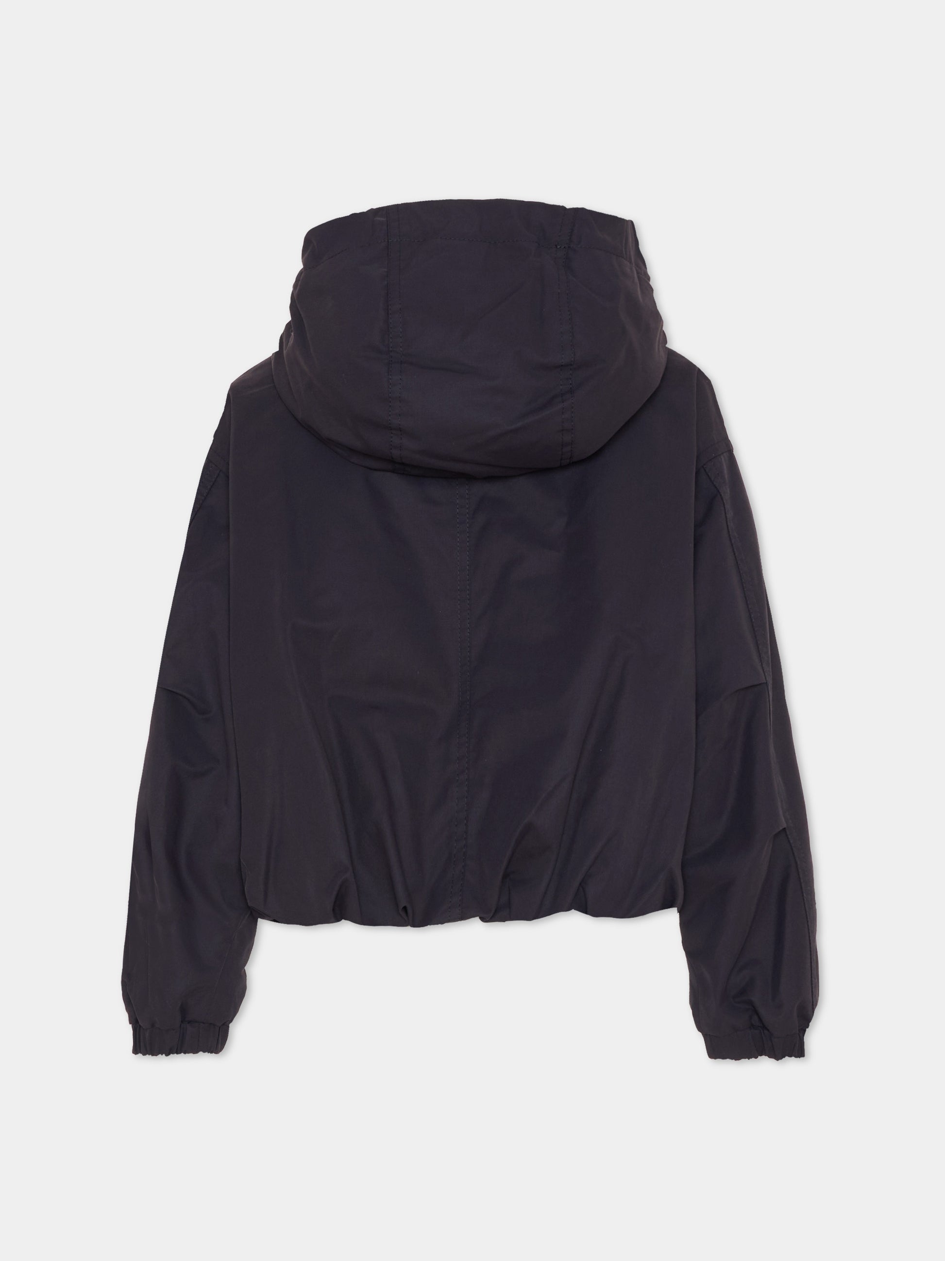 Giubbotto Eucalyptus blu per bambina con logo,Moncler Kids,L1954 1A00026 54ARP 742