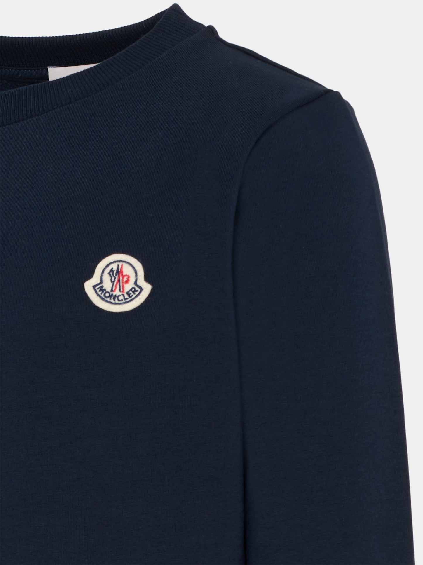 Completo blu per bambini con logo,Moncler Kids,L1954 8M00005 89AEB 778