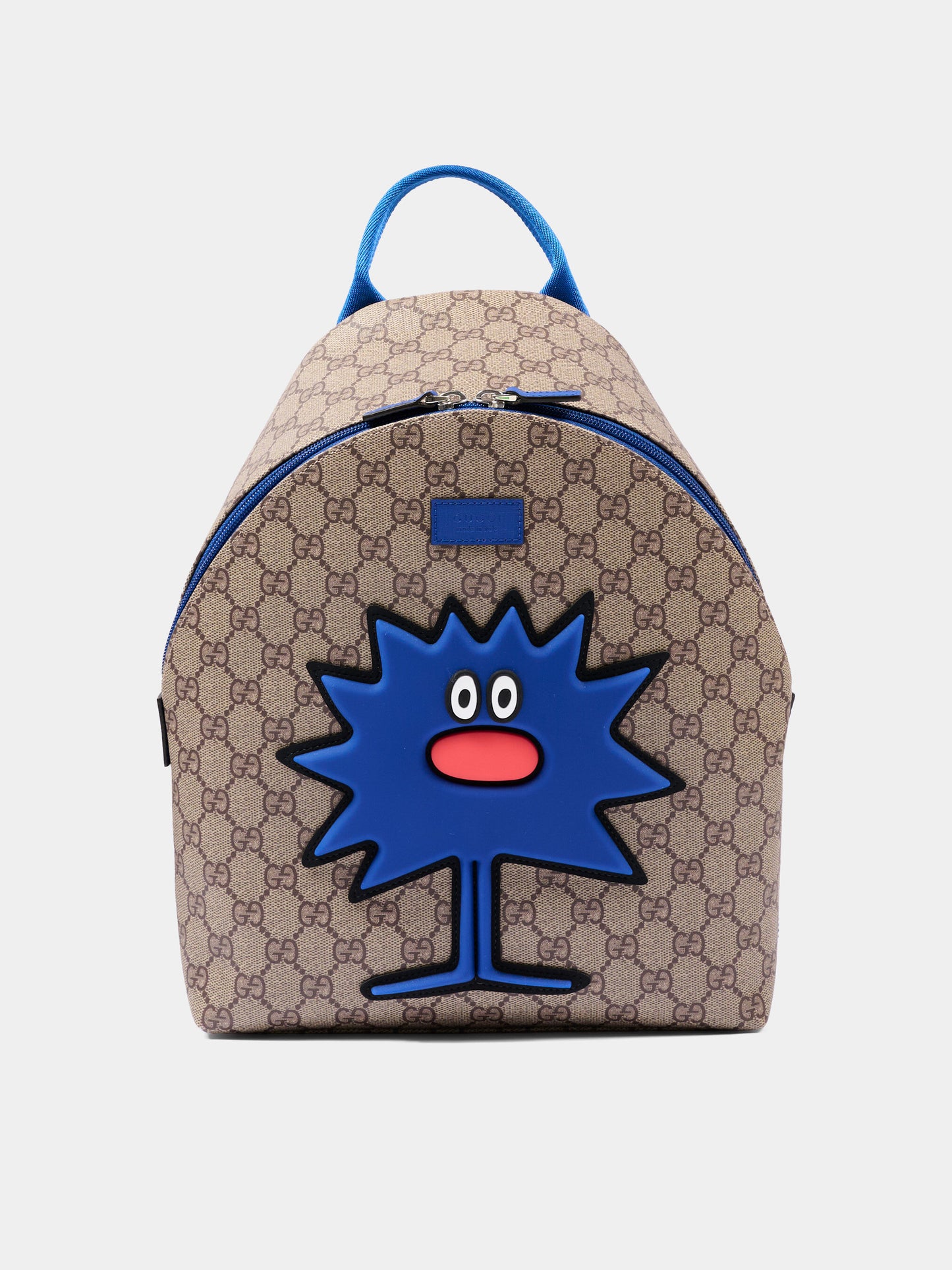 Zaino beige per bambini con Mr. Sneeze,Gucci Kids,851222 FAFO8 9857