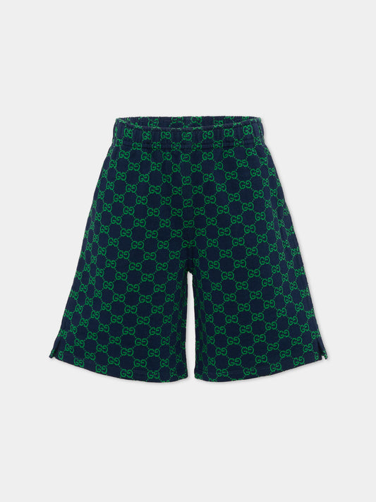 Shorts multicolor GG per bambino,Gucci Kids,849680 XJHA9 4085