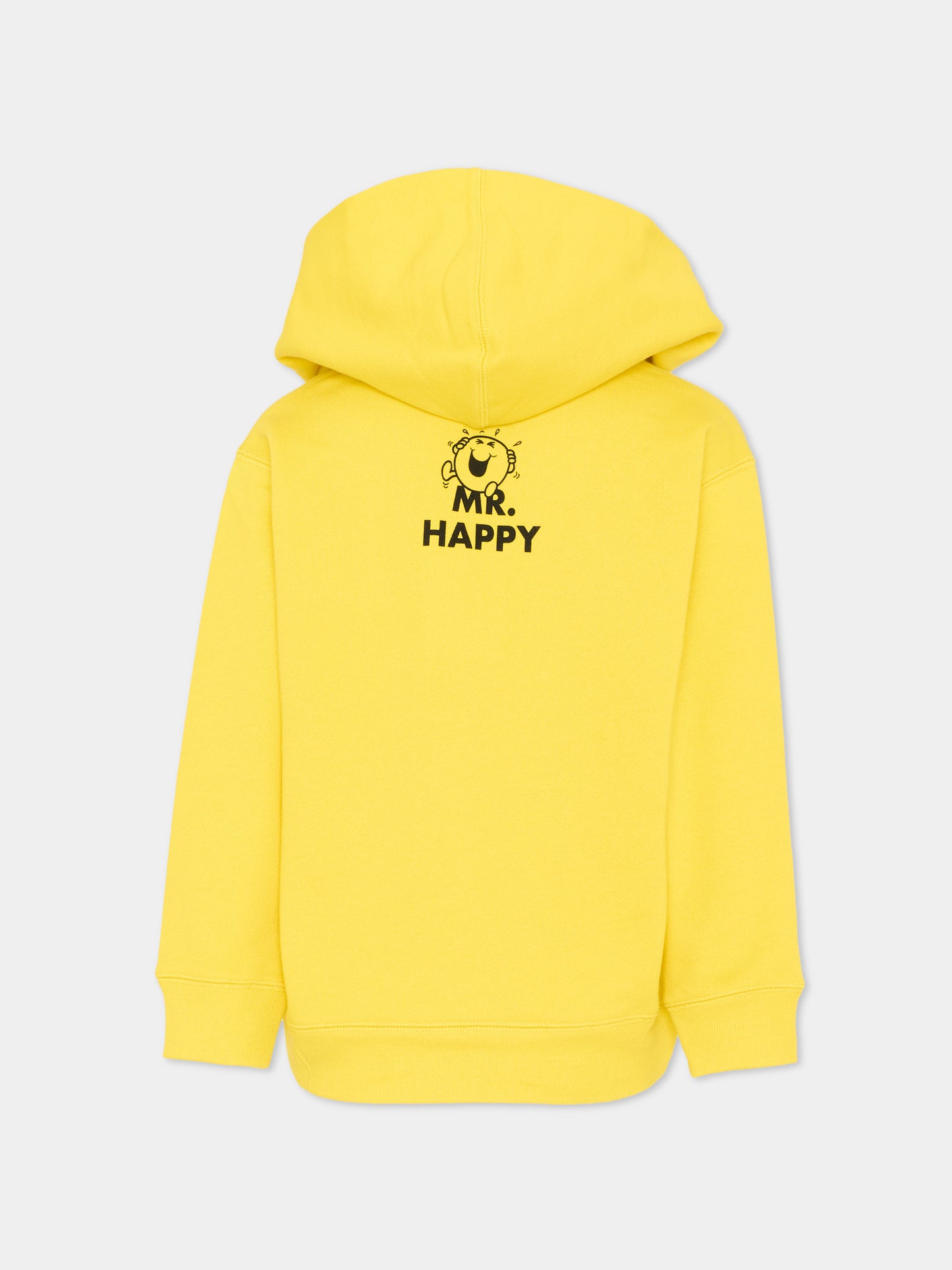 Felpa gialla per bambini con Mr. Happy,Gucci Kids,855554 XJHPF 7005