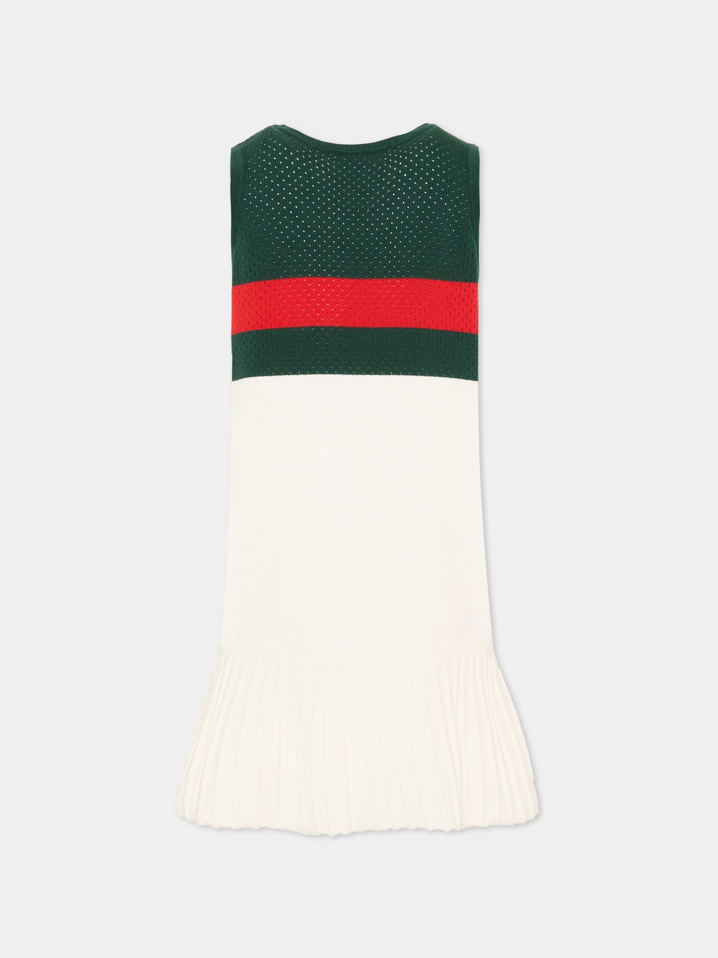 Vestito multicolor per bambina color block