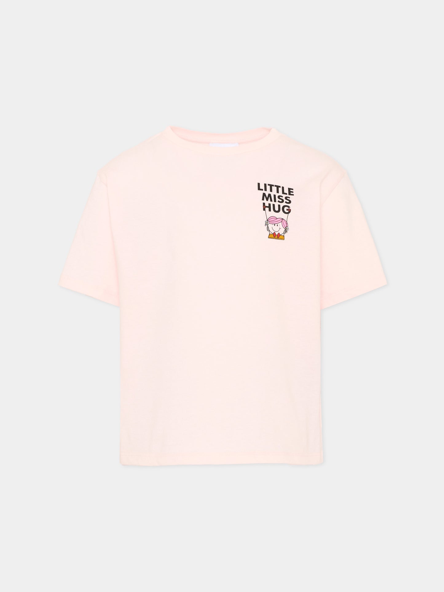 T-shirt rosa per bambina,Gucci Kids,835229 XJHRD 5907