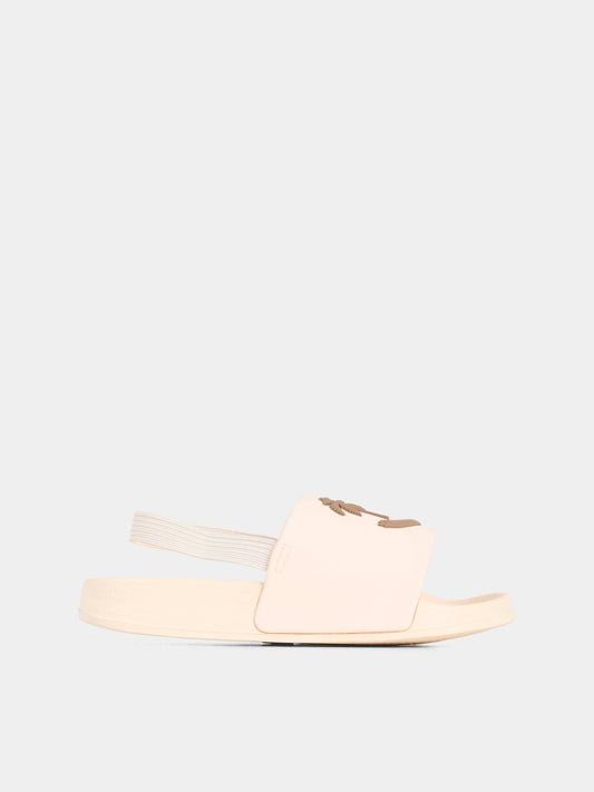 Ciabatte beige Zhappy per bambini con smile,Molo,7S25U201 5410