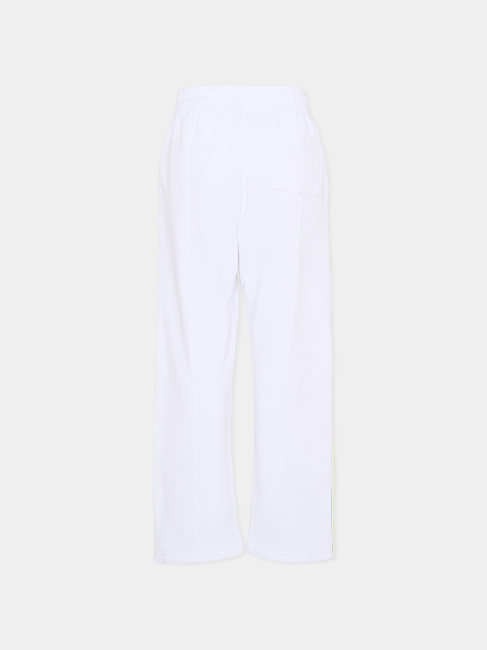 Pantaloni bianchi per bambini con onde,Casablanca,KSP26 JTR 265 01 EX BC