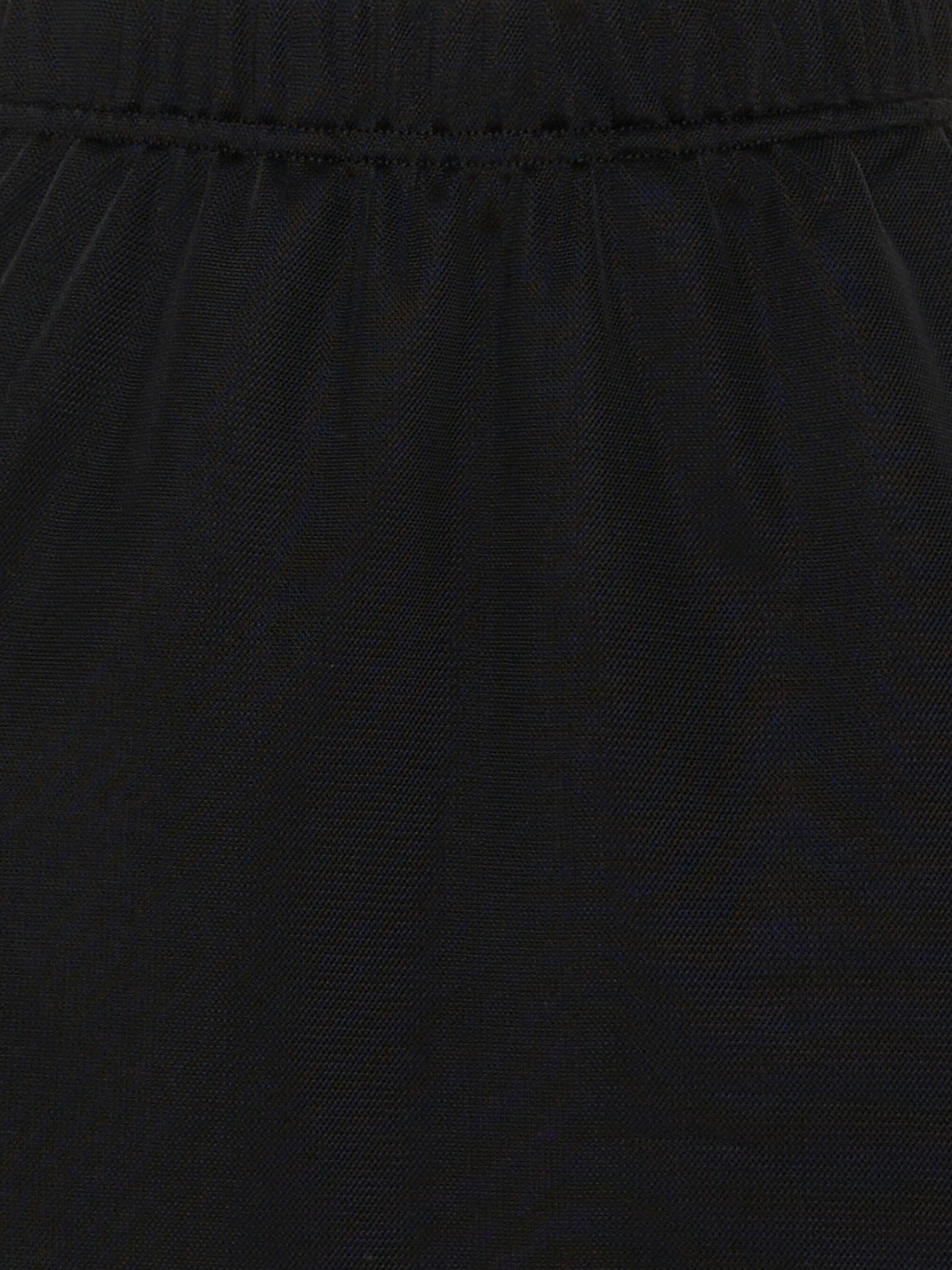 Gonna nera per bambina con logo papavero,Kenzo Kids,K61713 09B