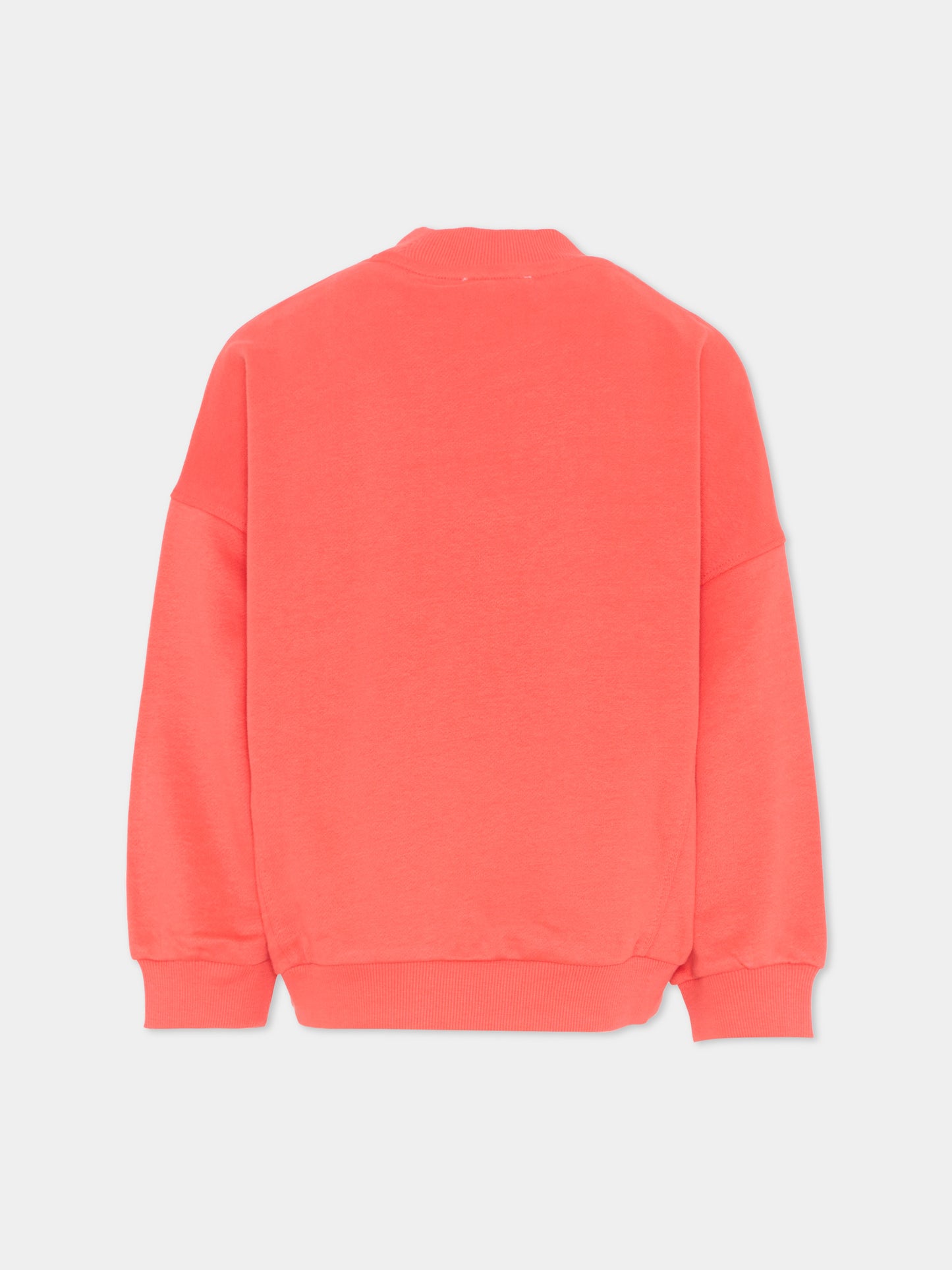 Felpa rossa Kenzo Tiger per bambini,Kenzo Kids,K61798 976