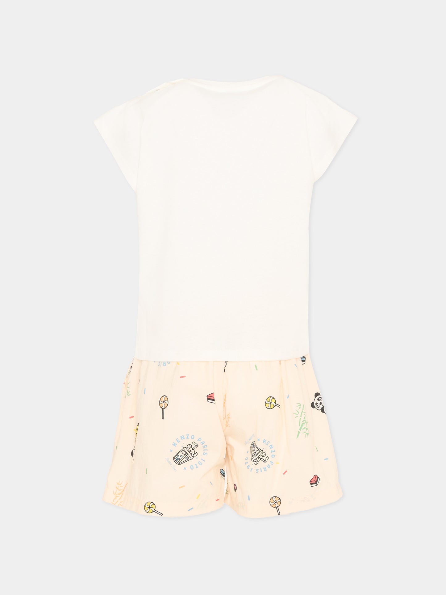 Completo sportivo multicolor per bambini con Bubble Tiger,Kenzo Kids,K61856 208