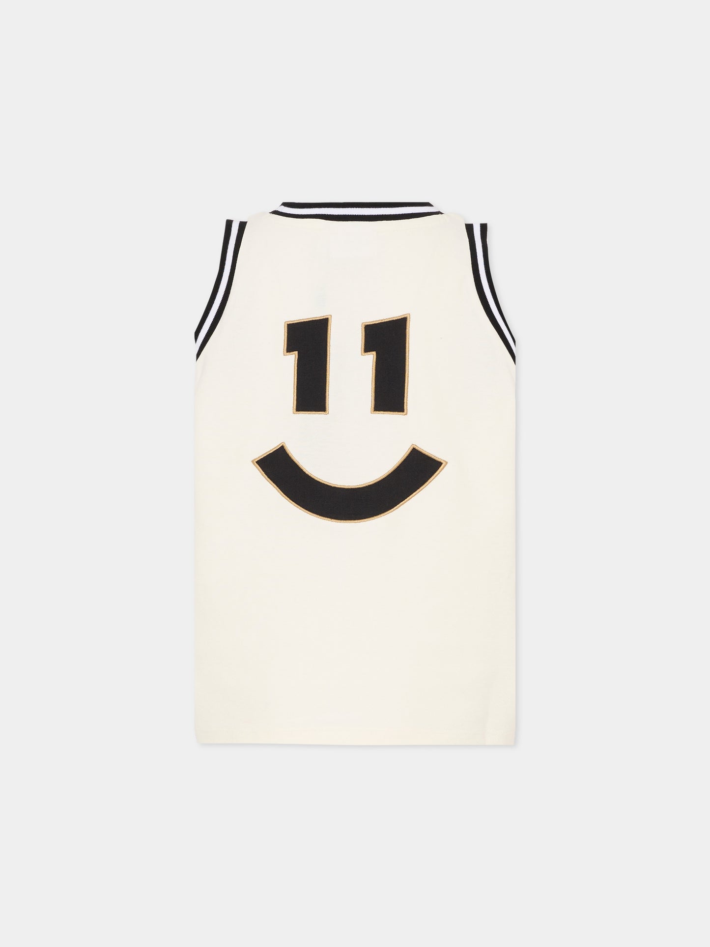 Canotta Real avorio per bambino con scritta,Molo,1S26A101 5632