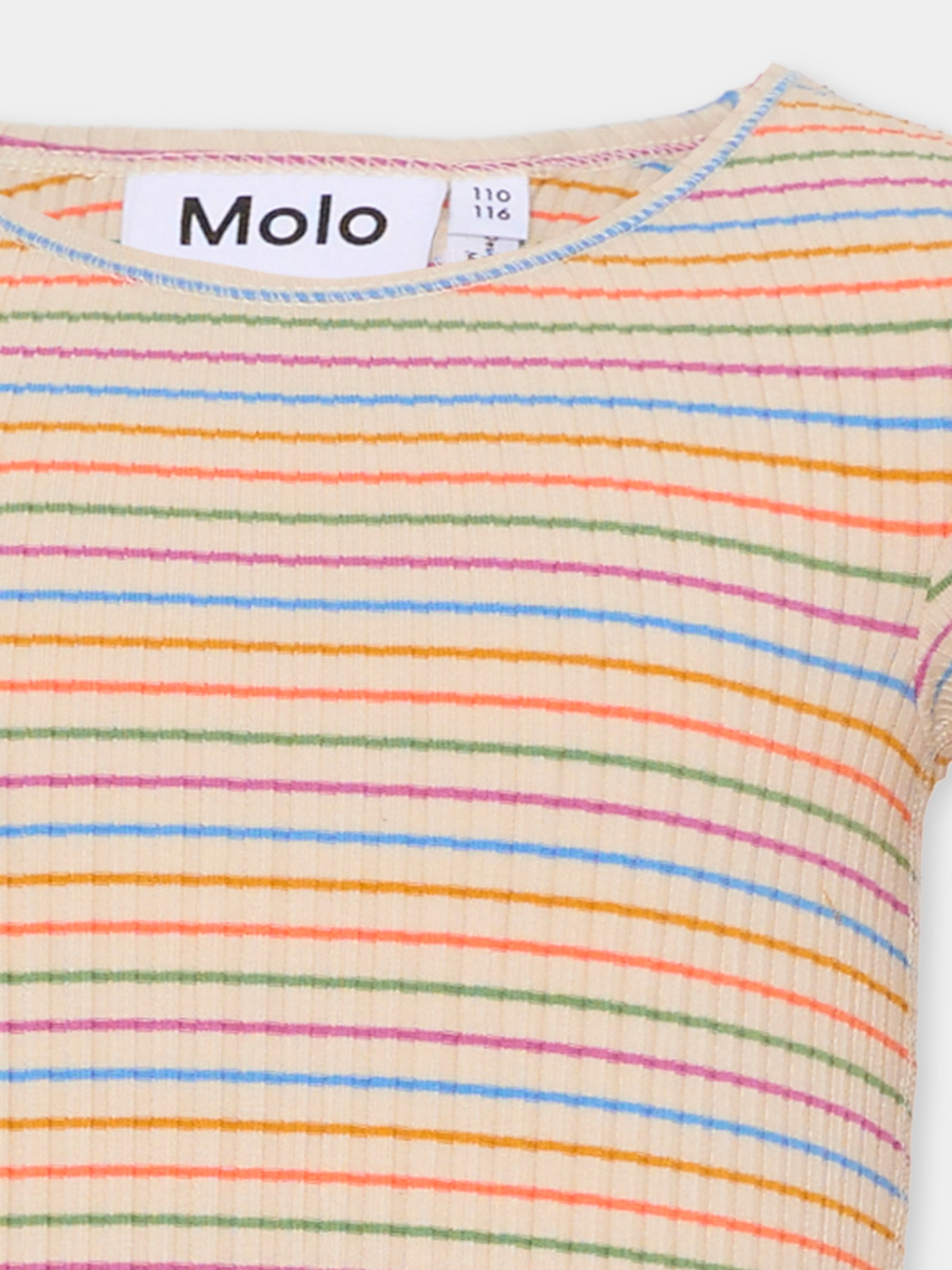 T-shirt Rochelle multicolor per bambina,Molo,2S26A406 9485