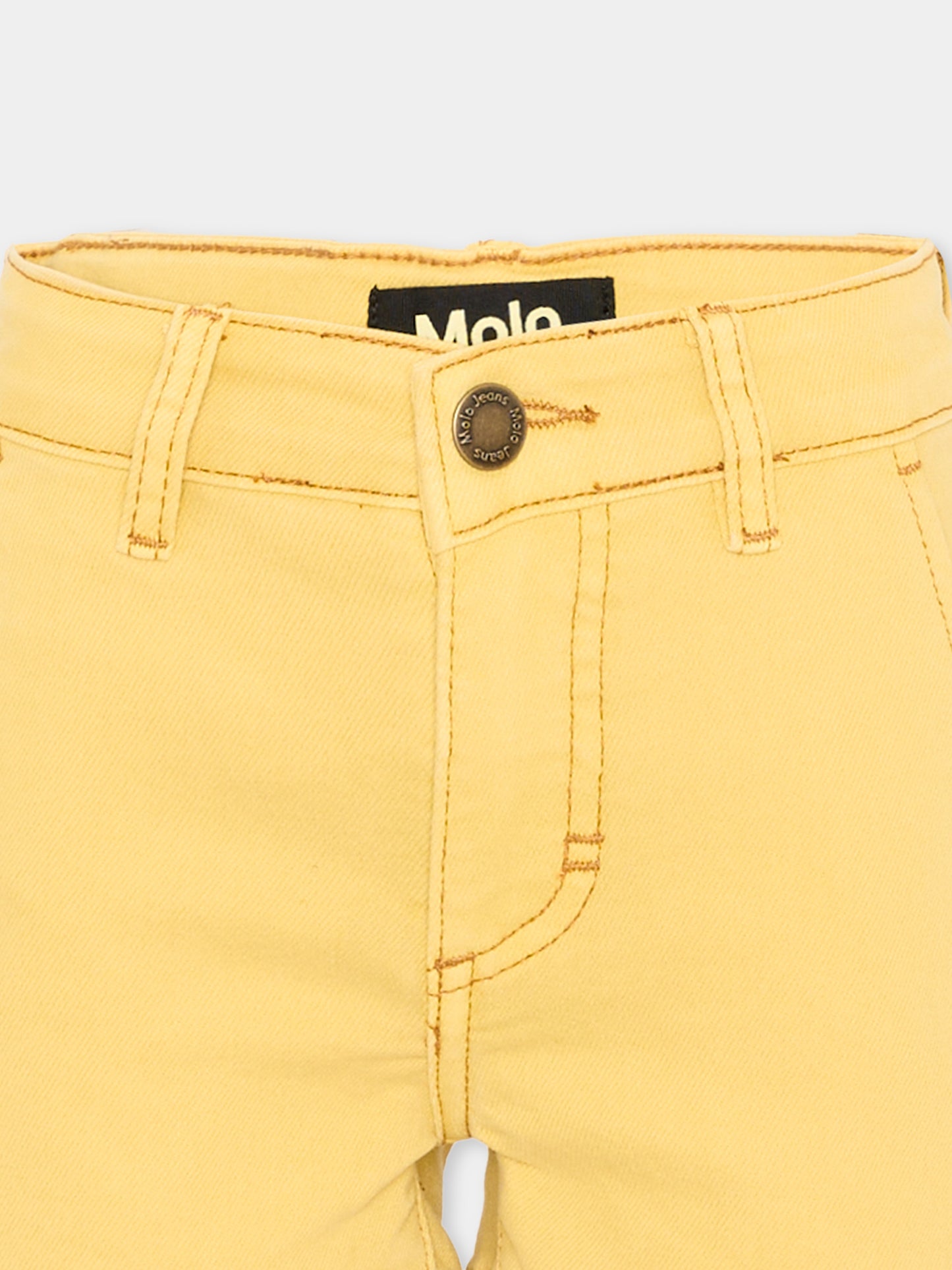 Shorts gialli Alvira per bambina,Molo,2S26H113 5620