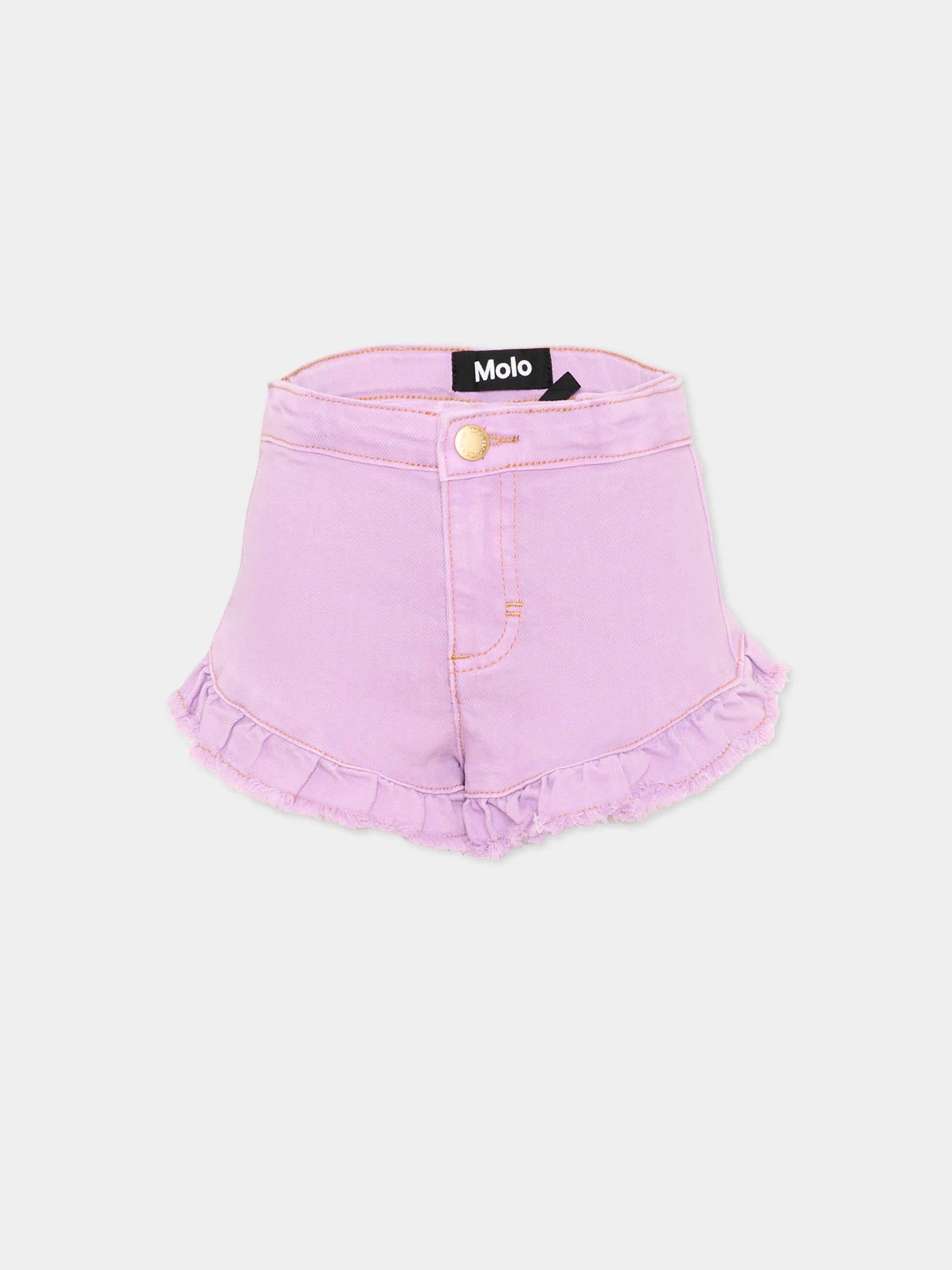 Shorts lilla Agnetha per bambina,Molo,2S26H114 5640