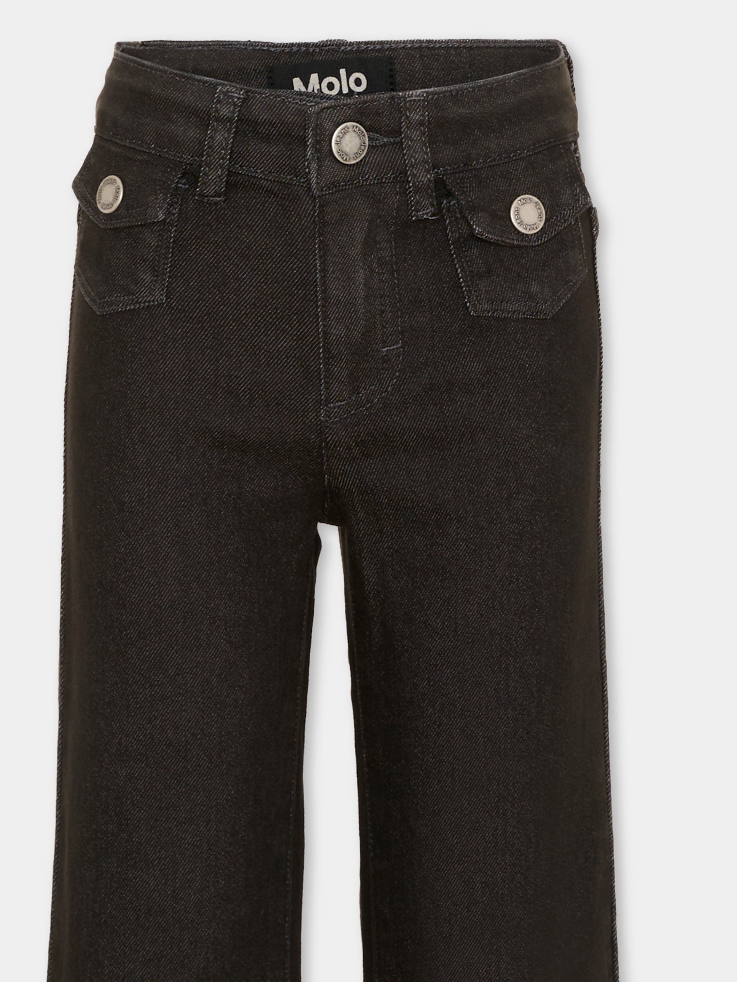 Jeans nero Atla per bambina,Molo,2S26I114 5619