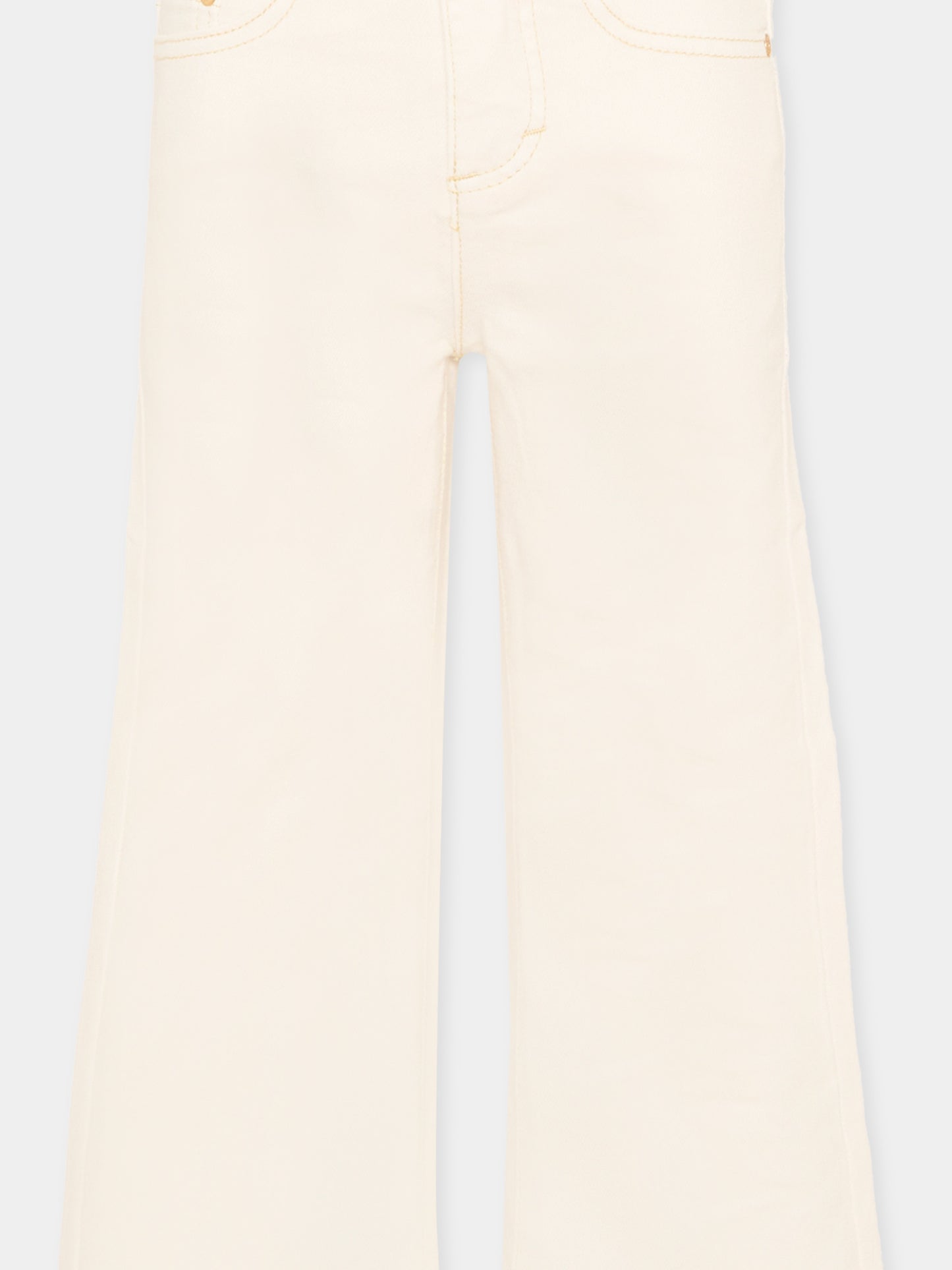 Jeans avorio Asta per bambina,Molo,2S26I119 5474