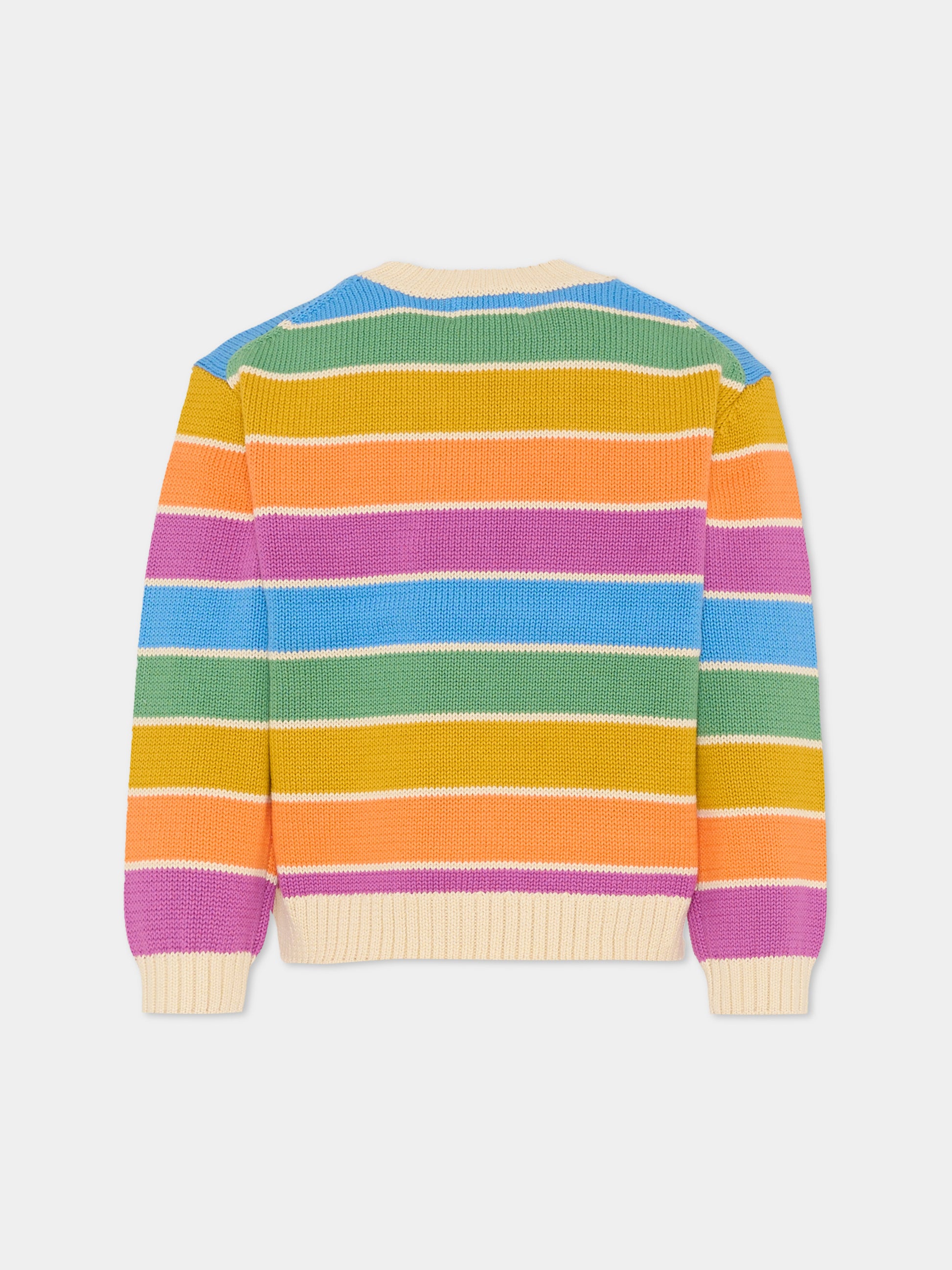 Maglione Gitty multicolor per bambina con cuore,Molo,2S26K201 9827