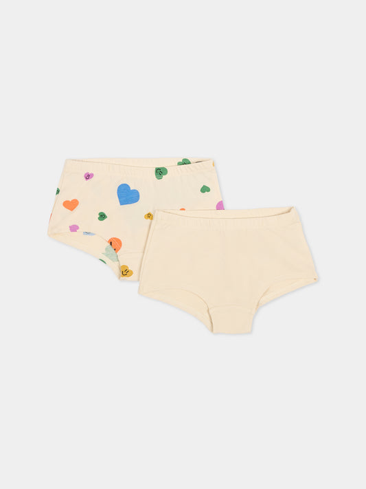 Set slip Jemma per bambina con cuori,Molo,2S26Q601 9499