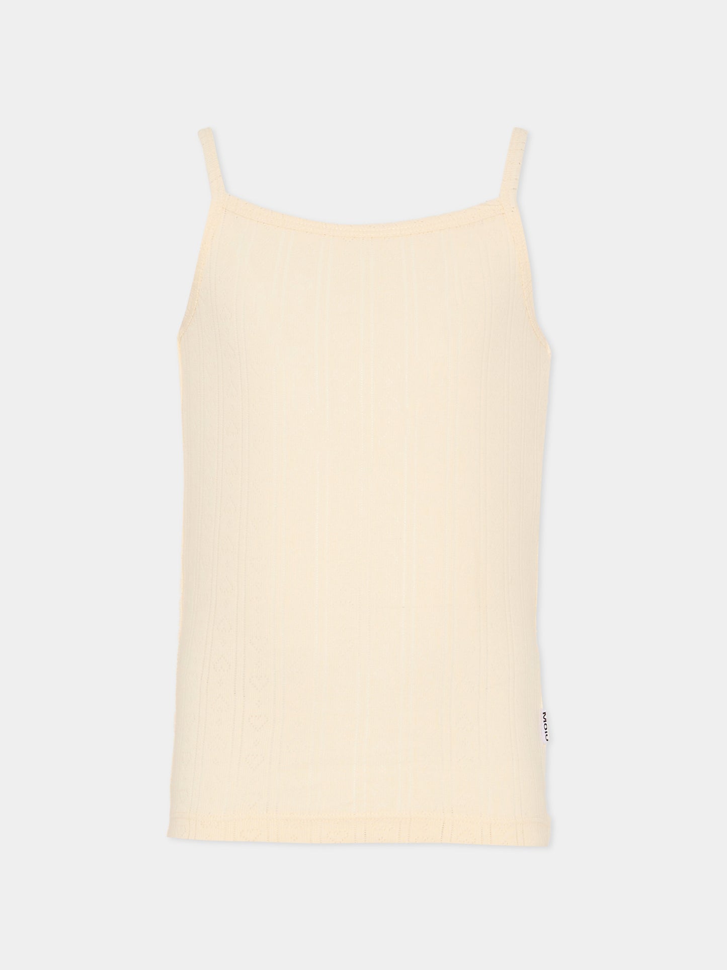 Set canottiere Janice avorio per bambina con cuori,Molo,2S26Q701 2444